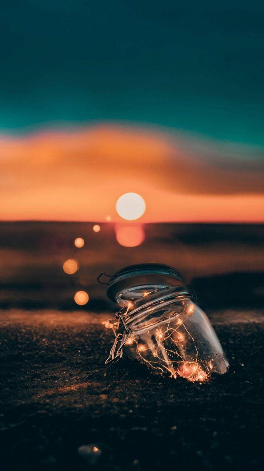 Aesthetic Light Photography Home Screen — 1124x2000 wallpaper