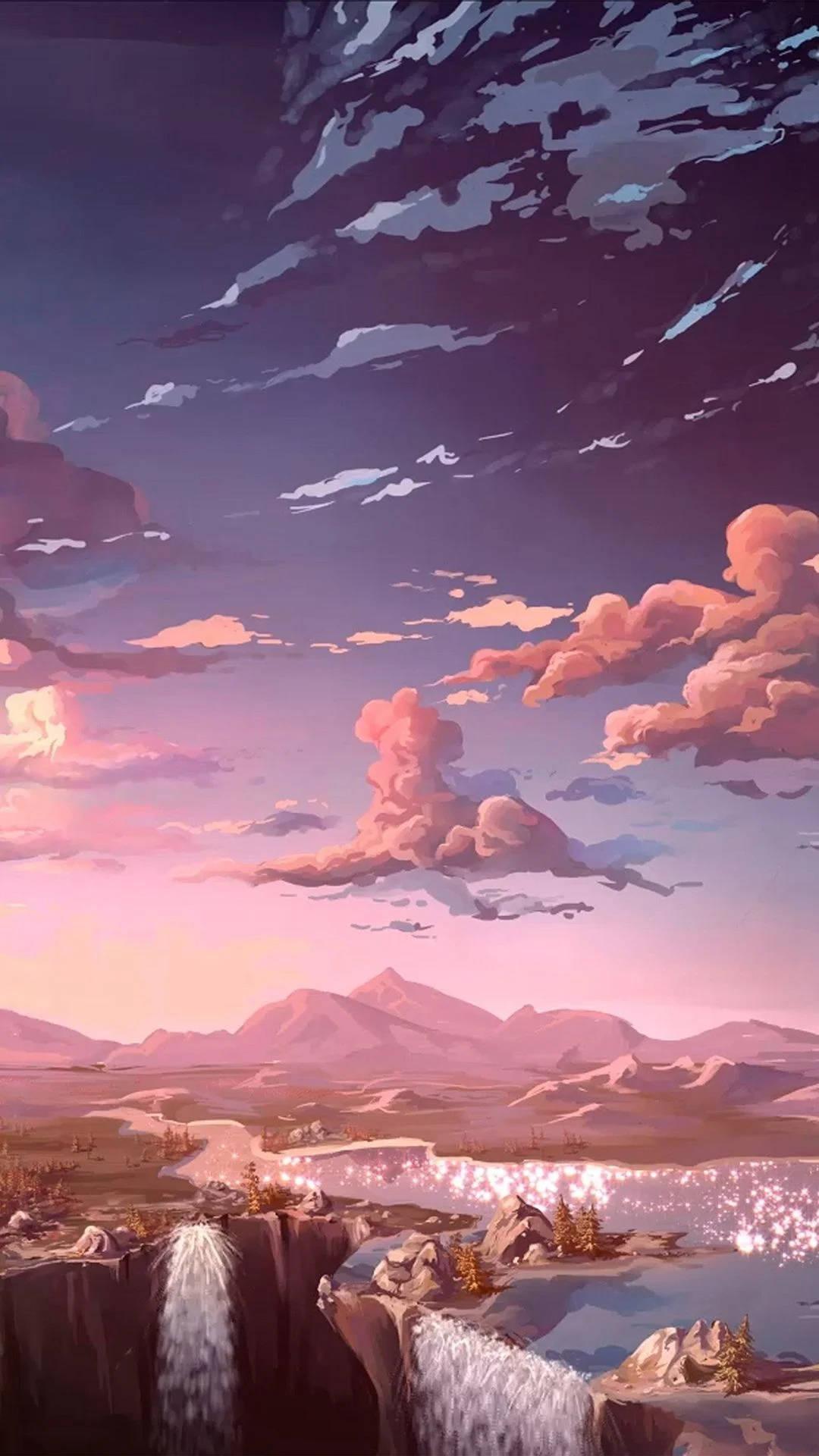 Aesthetic Phone Falls — 1080x1920 wallpaper