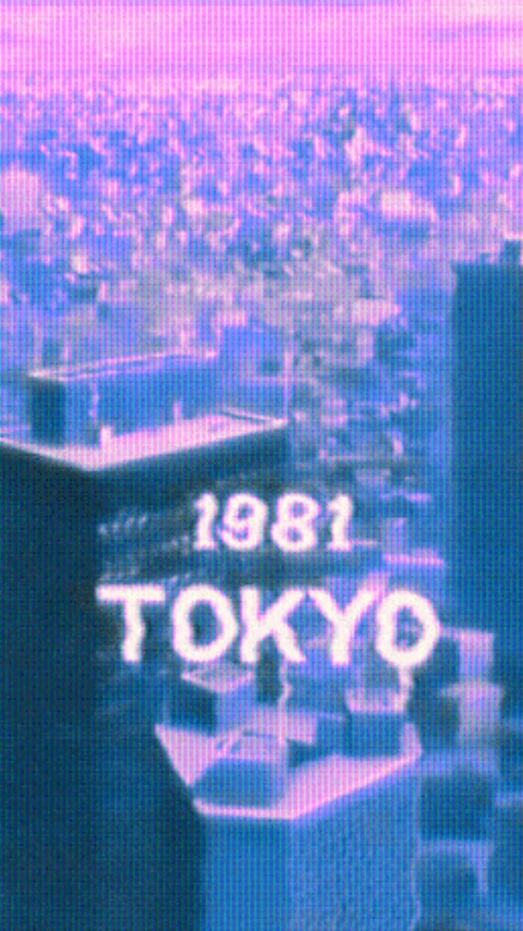 Aesthetic Pink iPhone 1981 Tokyo — 1080x1920 wallpaper