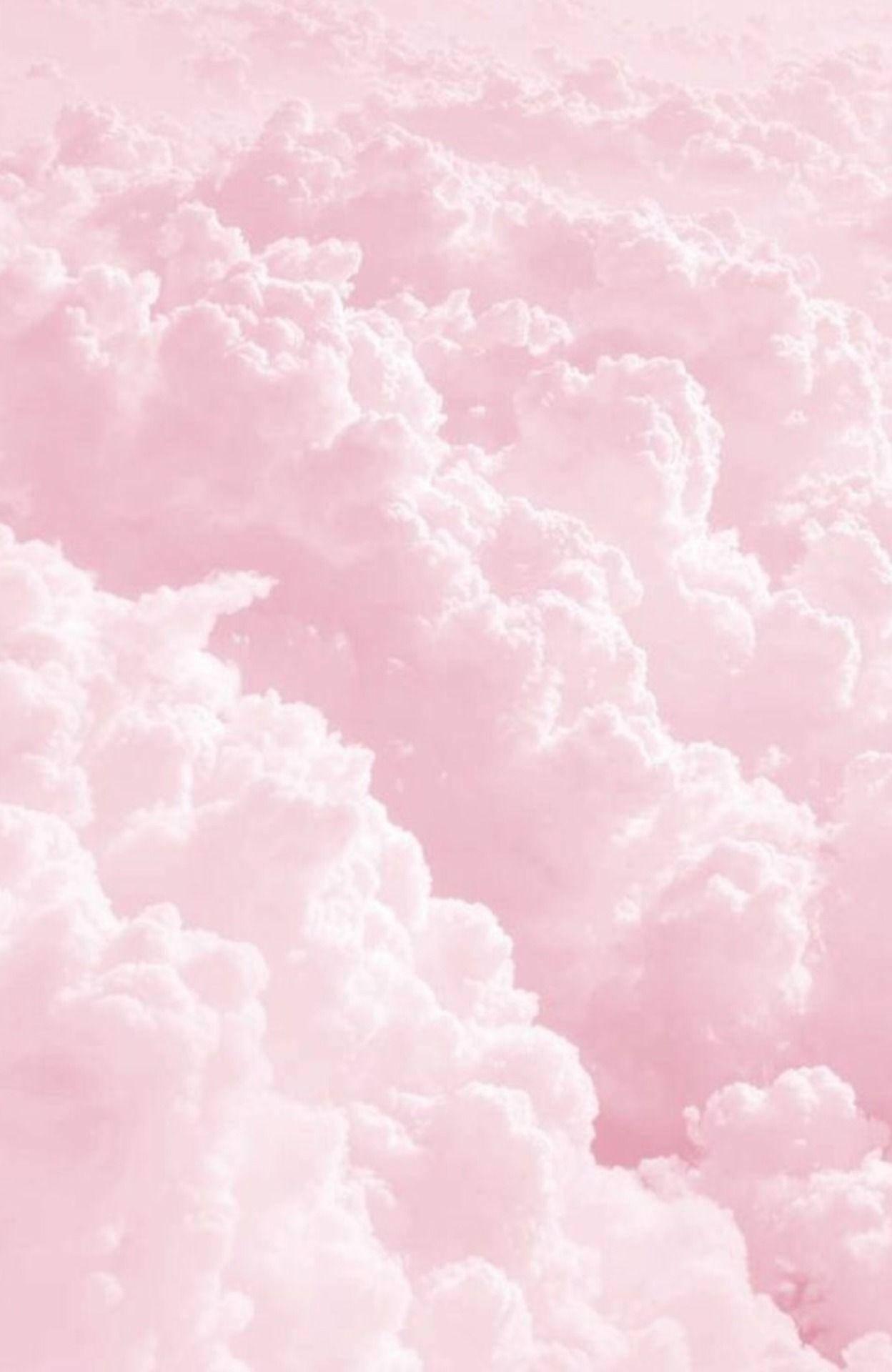 Aesthetic Pink iPhone Pink Clouds — 1248x1920 wallpaper