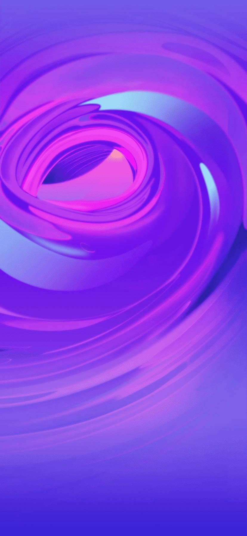 Aesthetic Purple Swirl For IPhone