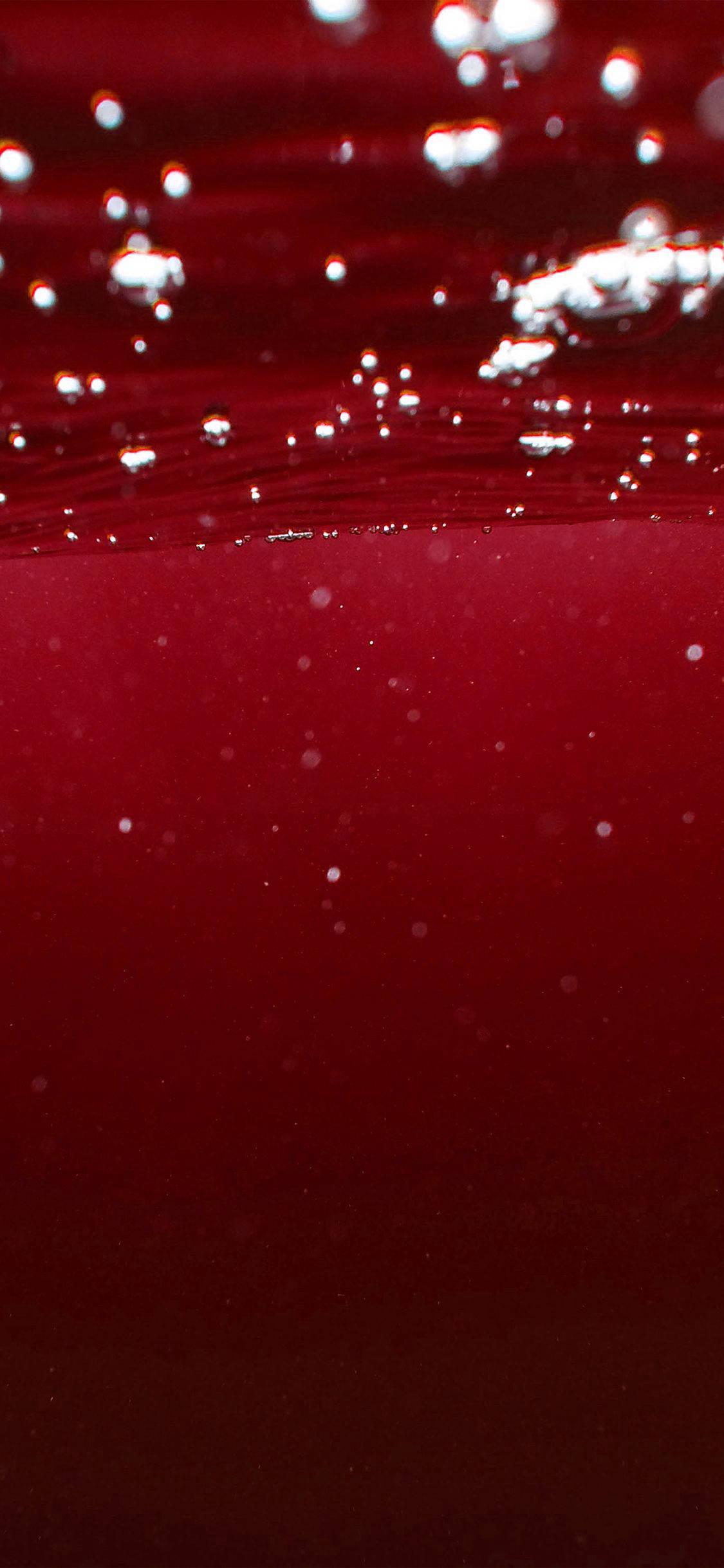 Aesthetic Red Water For IPhone