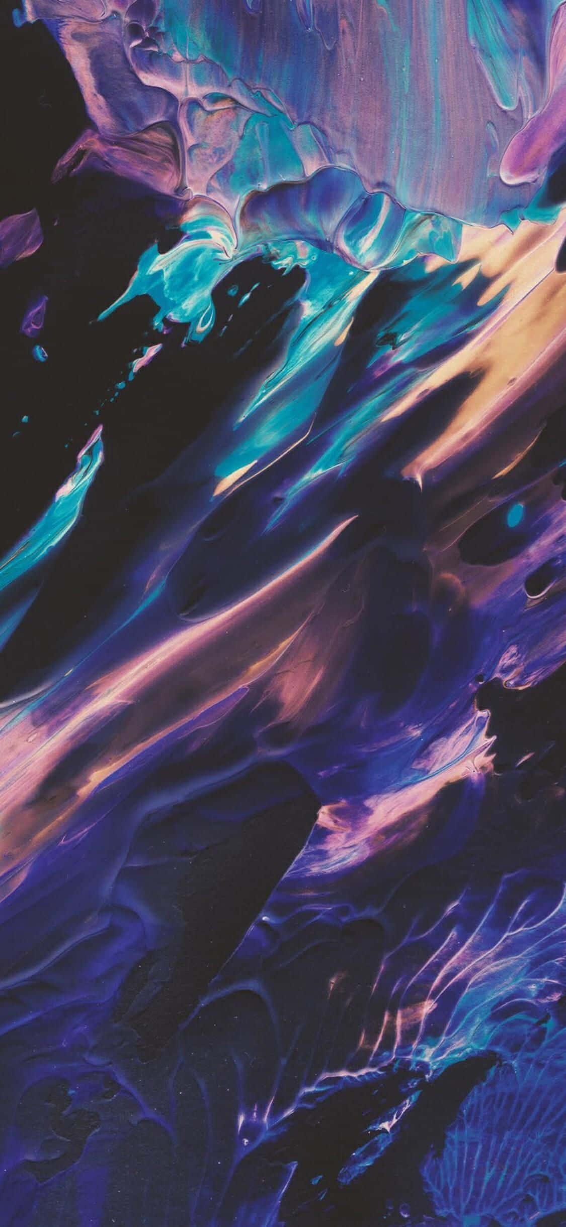 Aesthetic Sunset Mountains Landscape — 1125x2436 wallpaper