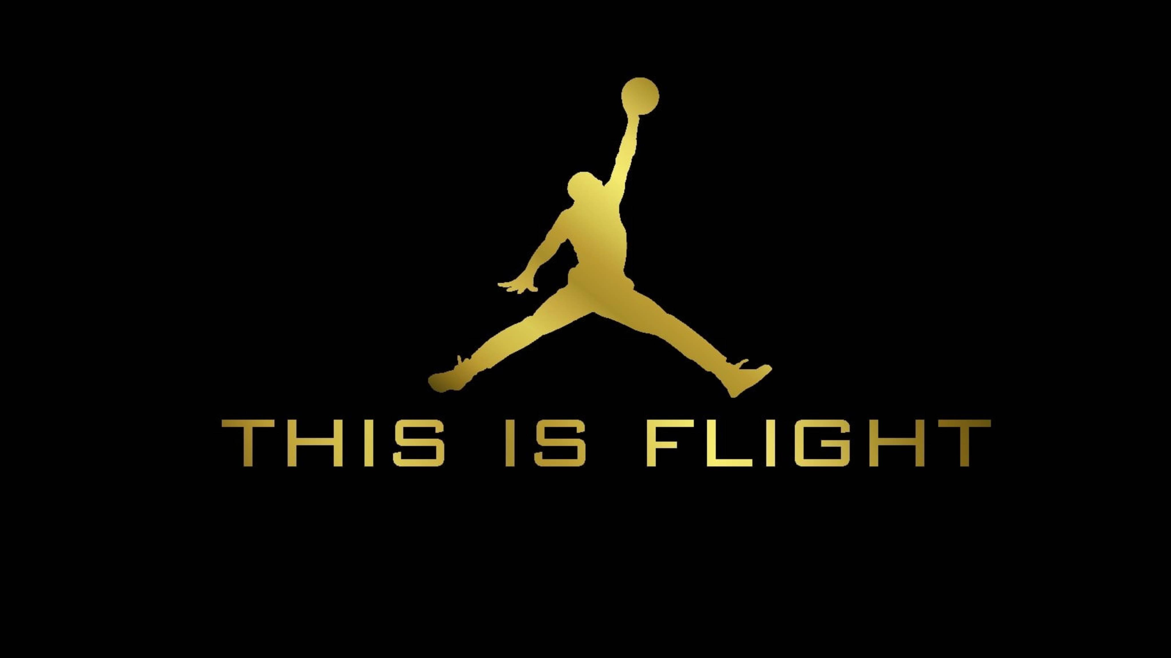Air Jordan Flight Poster — 4096x2304 wallpaper