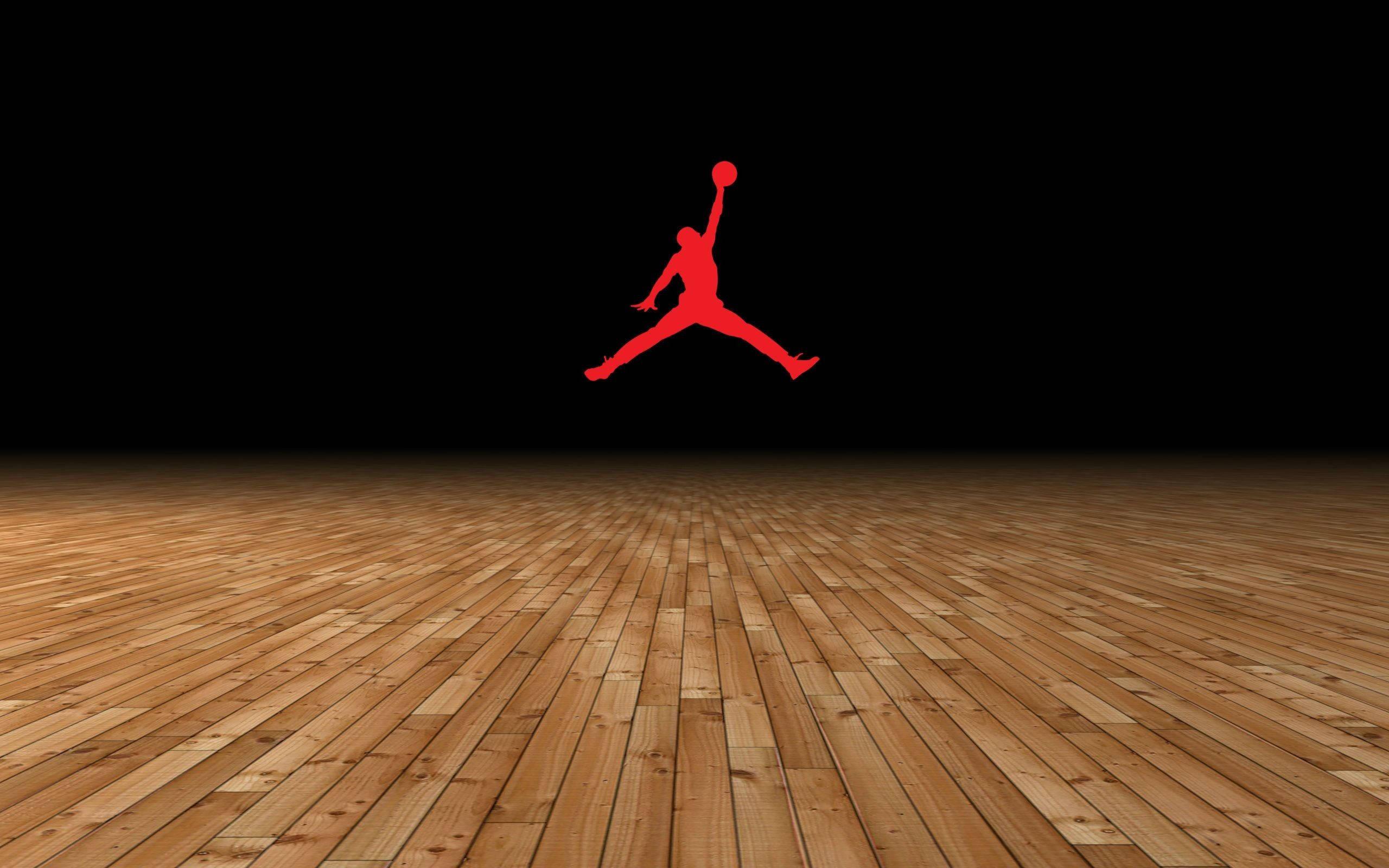 Air Jordan Wood Design — 2560x1600 wallpaper