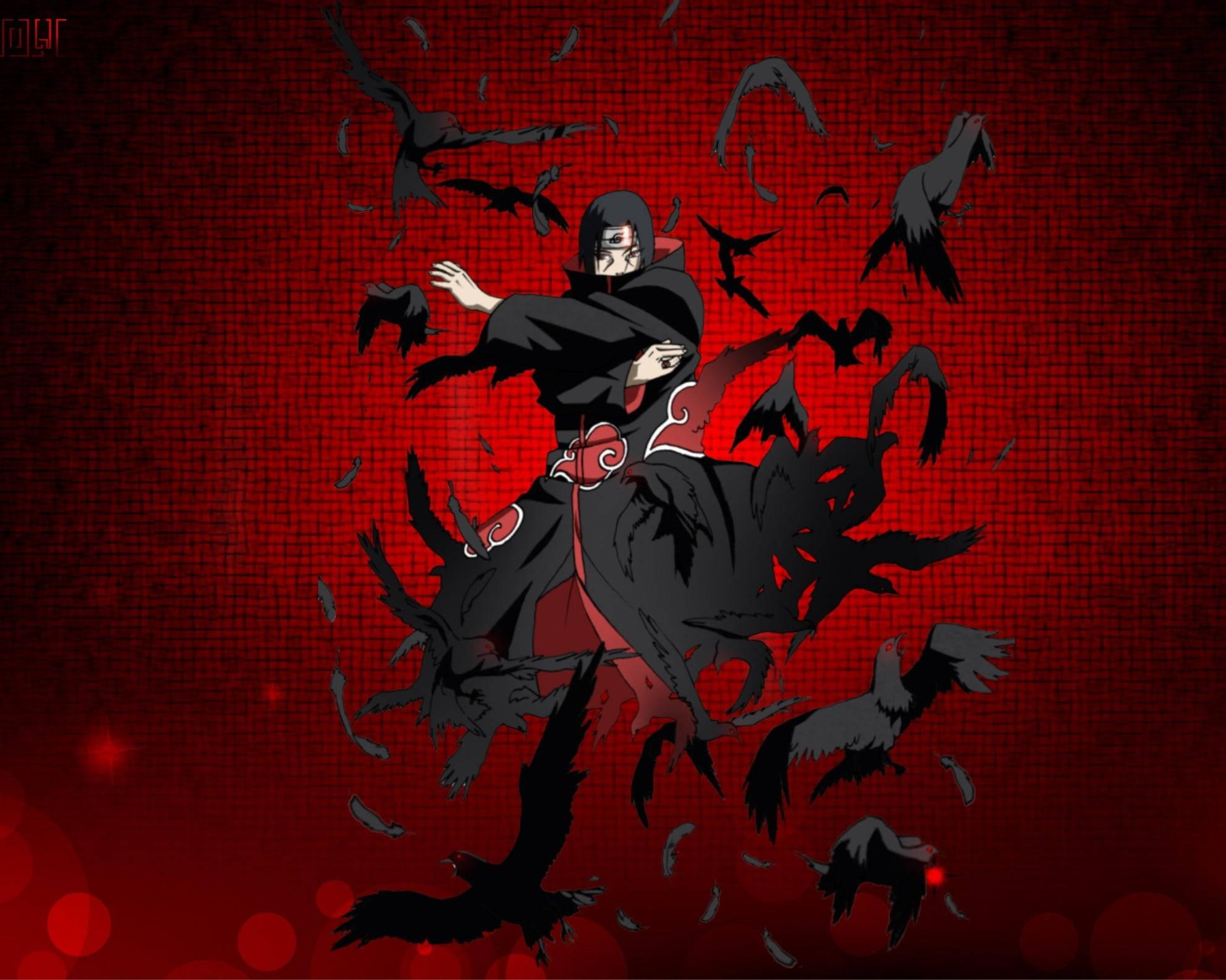 Akatsuki Itachi PFP Crow Clone Technique — 1982x1585 wallpaper