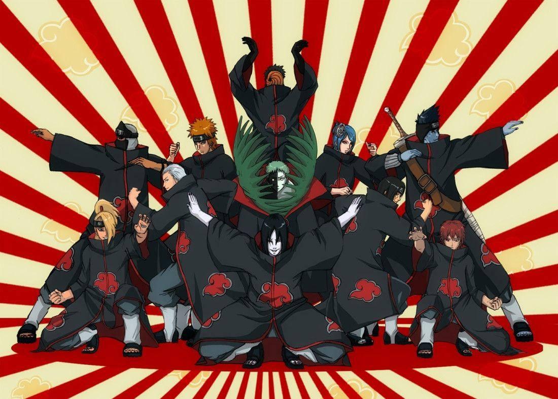 Akatsuki Warriors: Ready & Determined to fulfill their ambitions — 1100x787 wallpaper