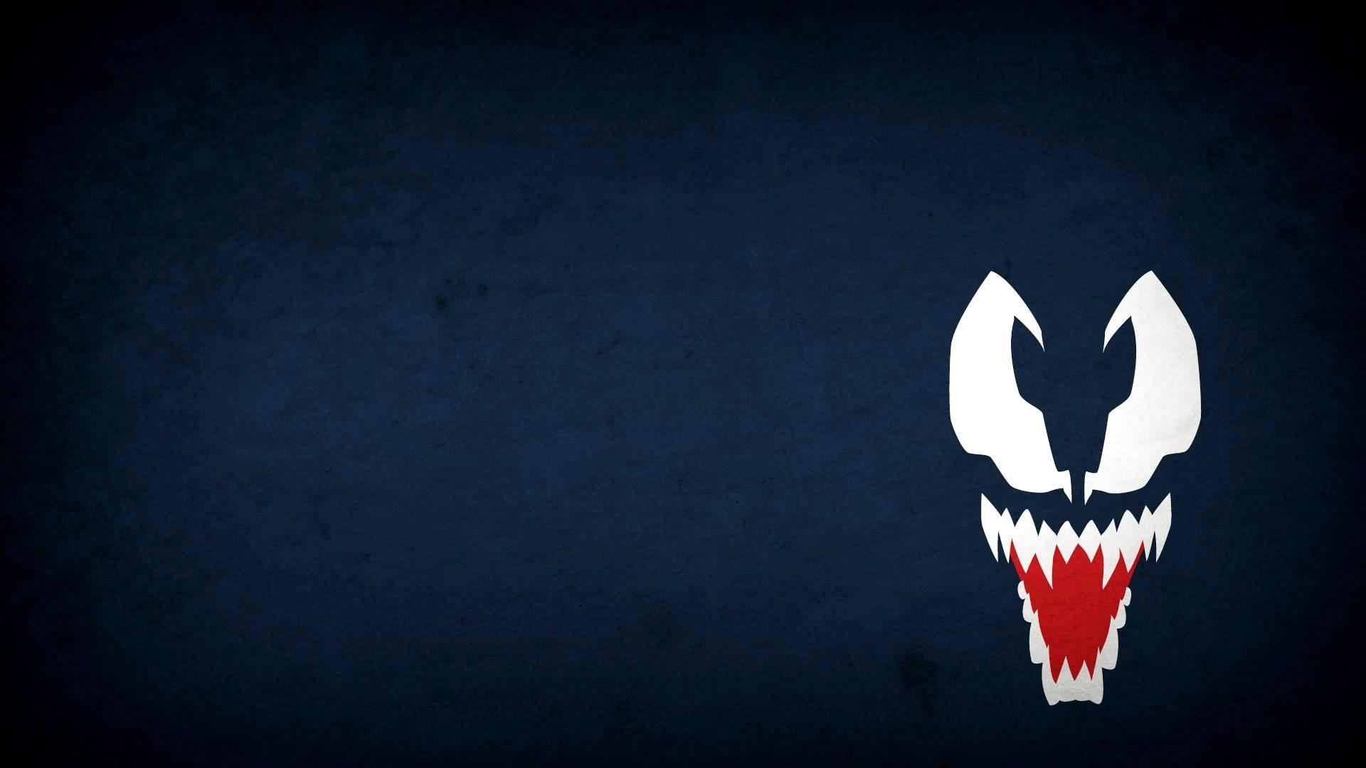 Alien Symbiote Venom Minimalist — 1920x1080 wallpaper
