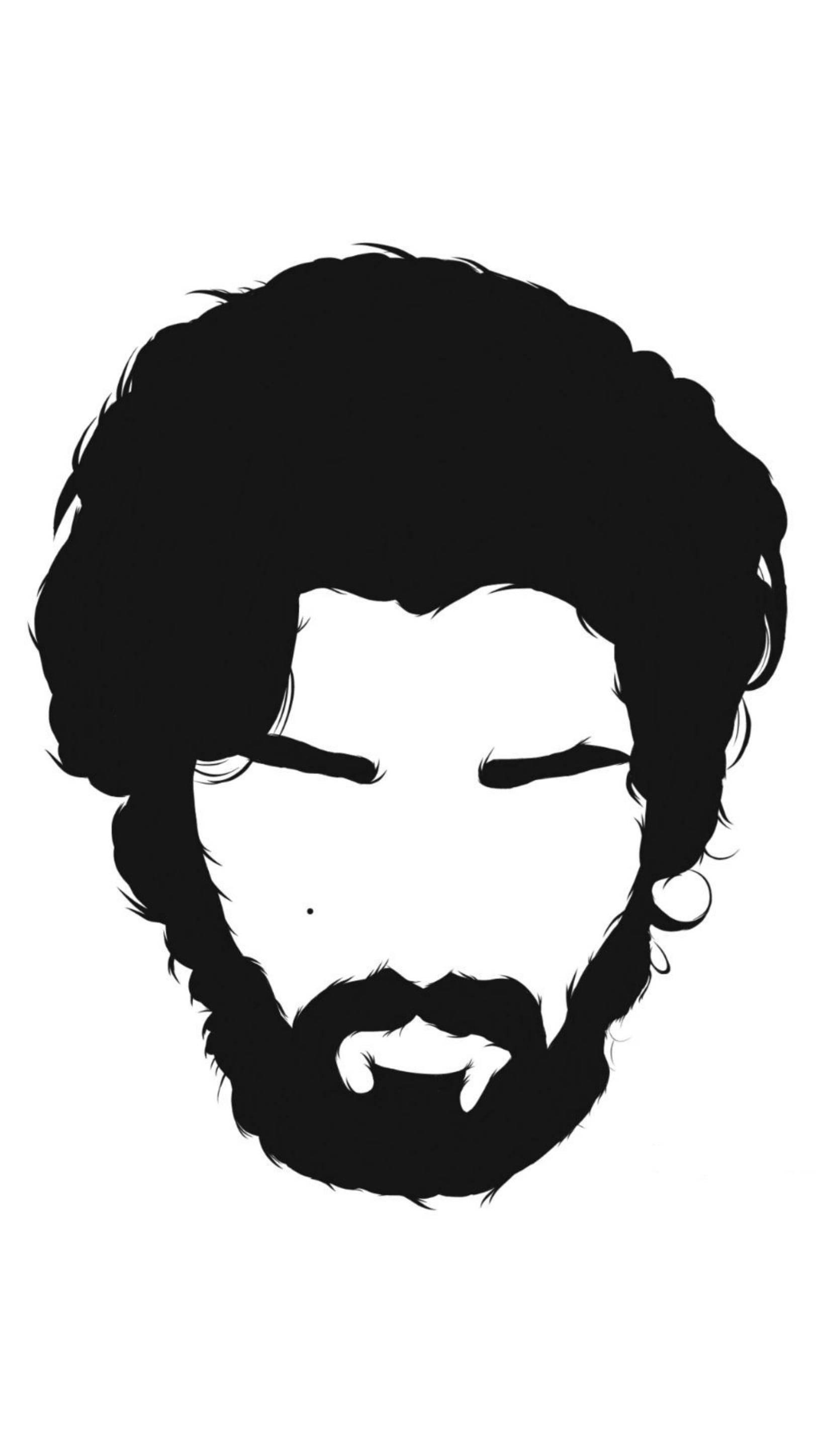 Allu Arjun HD Face Silhouette — 1629x2896 wallpaper