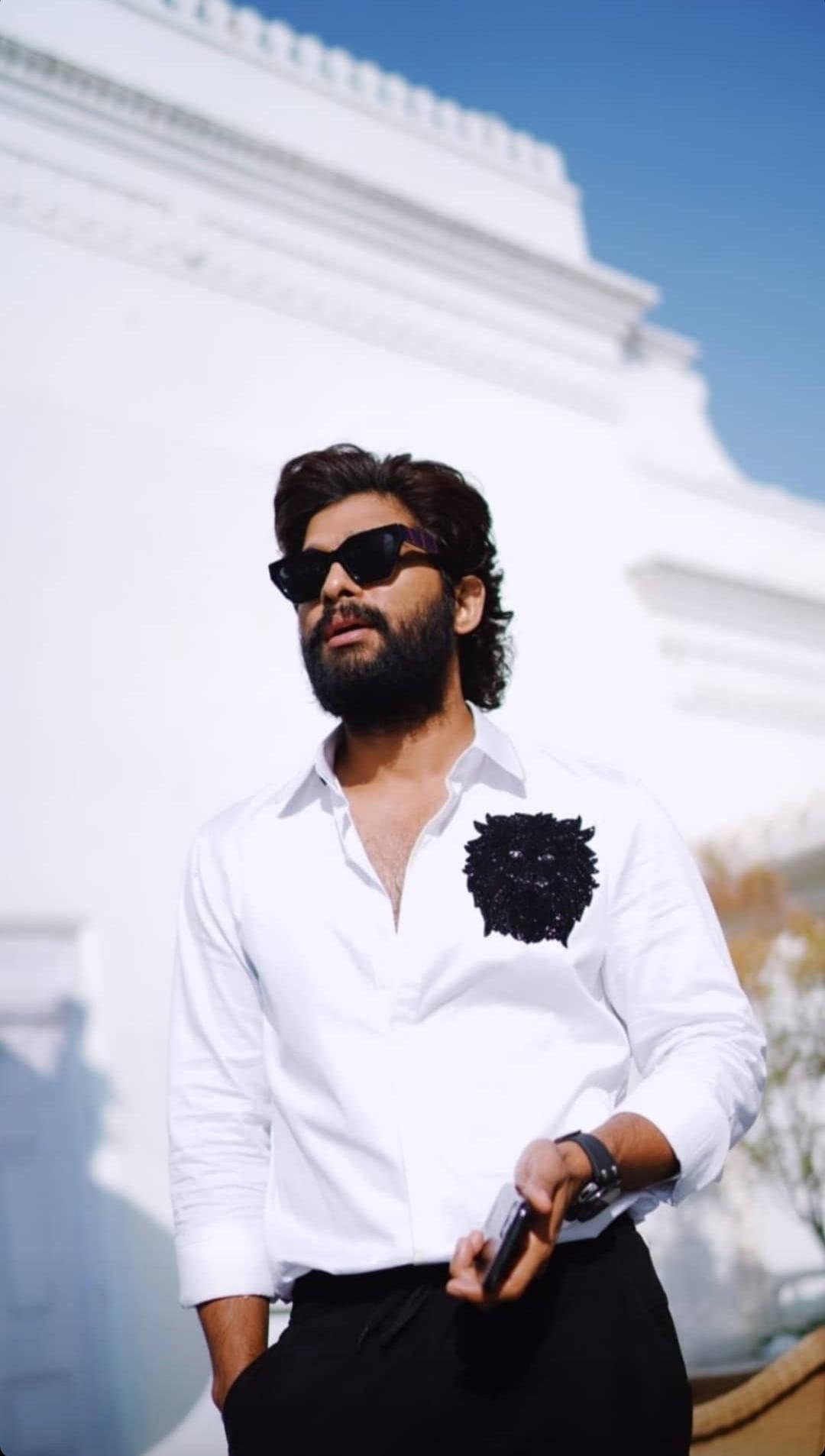 Allu Arjun HD White Polo — 1080x1906 wallpaper