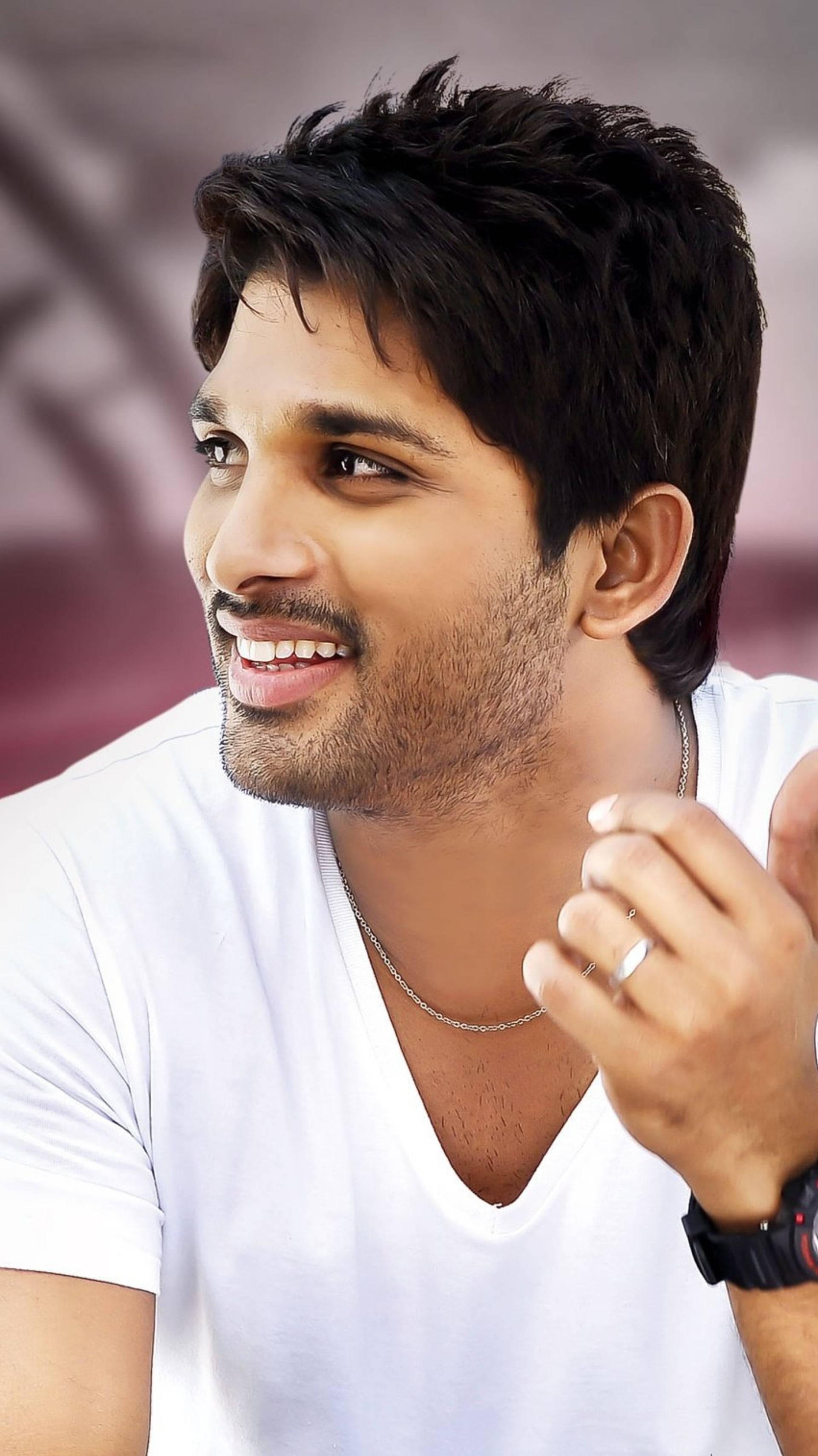Allu Arjun HD White Shirt — 1920x3414 wallpaper