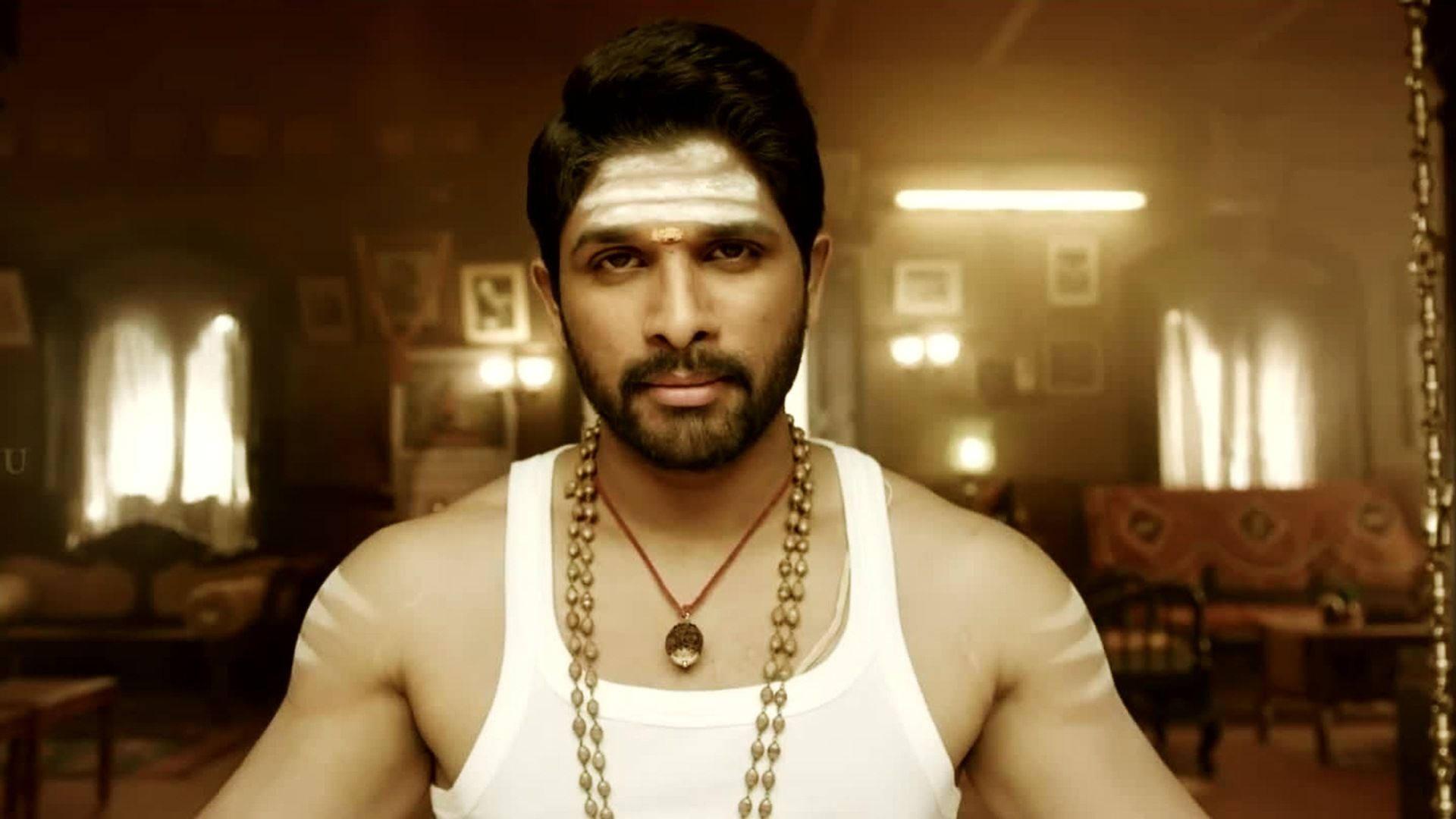 Allu Arjun HD White Sleeveless Top — 1920x1080 wallpaper