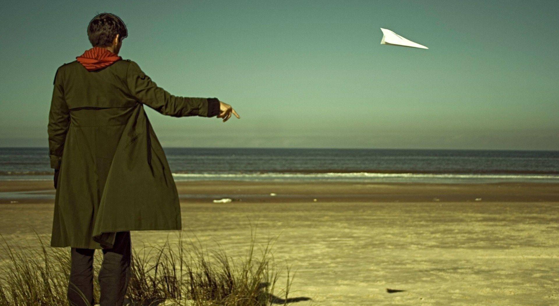 Alone Boy In The Seashore — 1920x1053 wallpaper