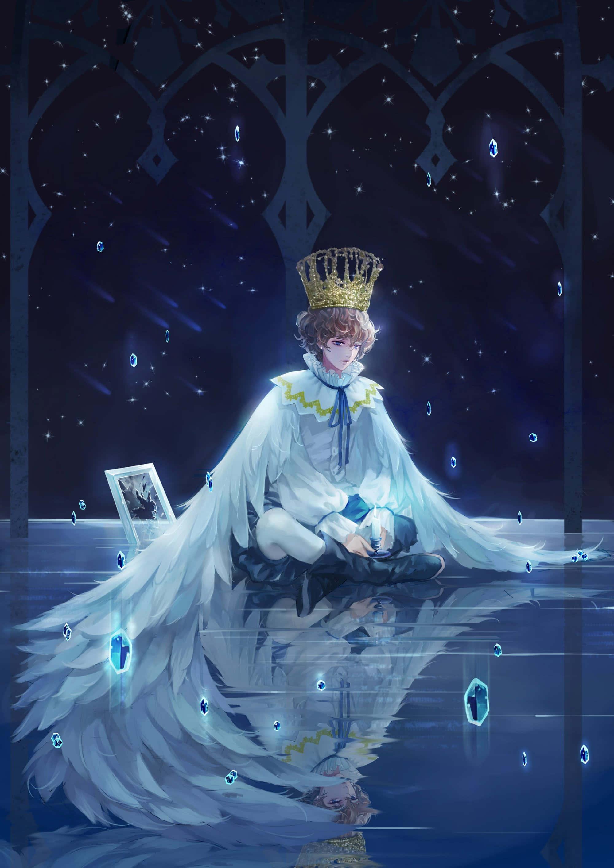 Alone Boy King Anime Picture — 2000x2829 wallpaper