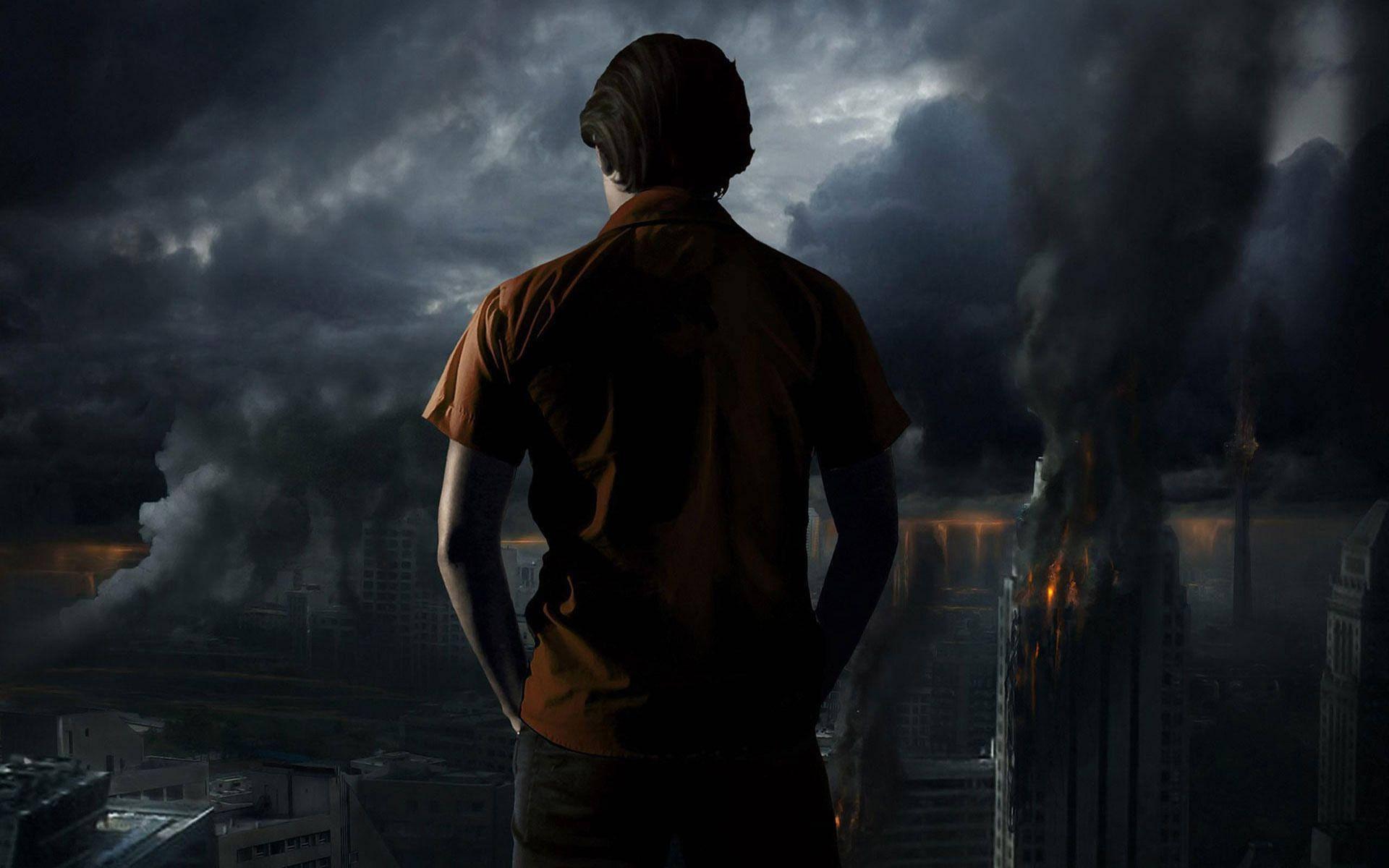 Alone Boy On Turmoil — 1920x1200 wallpaper