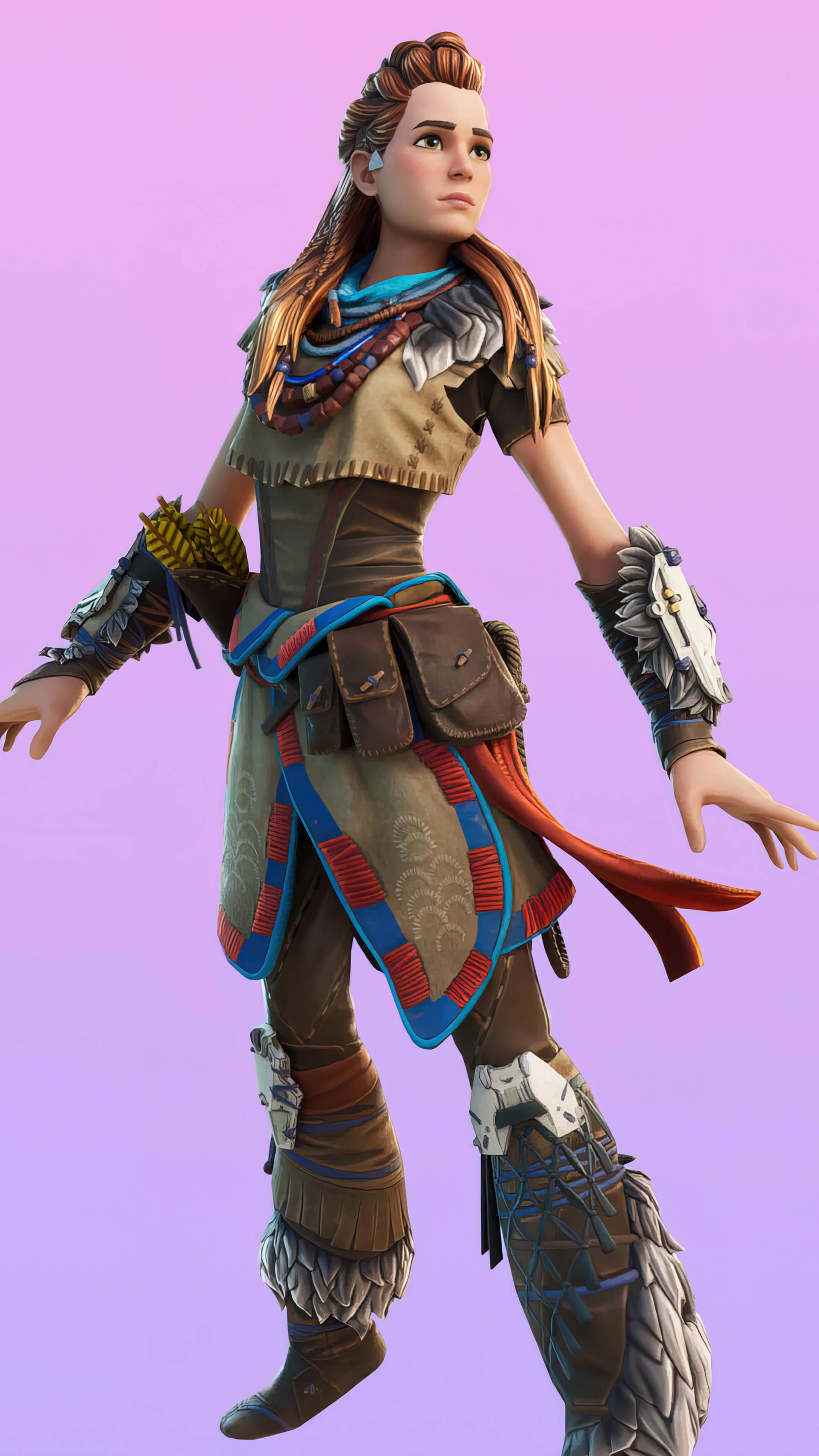 Aloy Fortnite Skins — 2160x3840 wallpaper