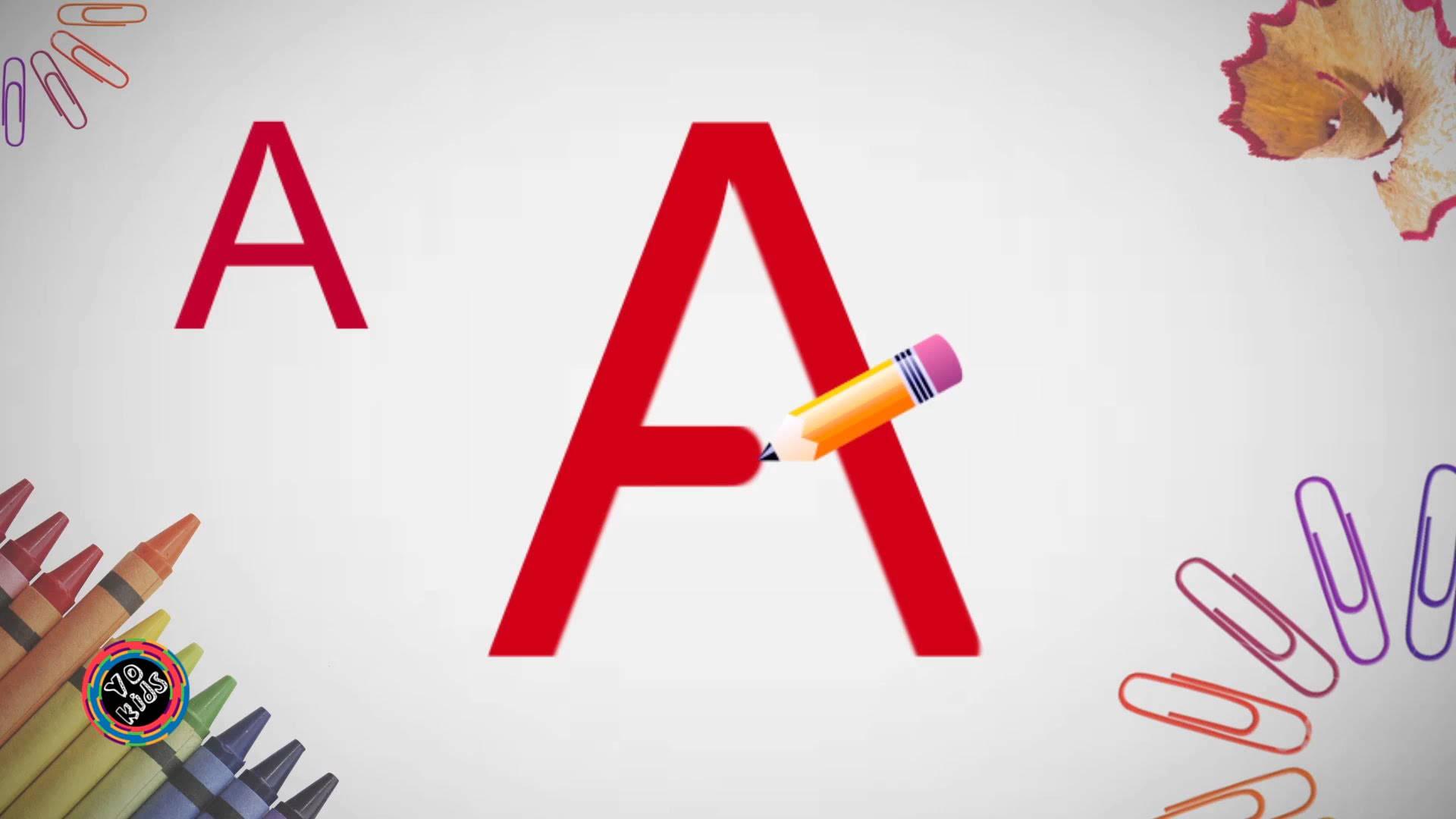 Alphabet Letter A — 1920x1080 wallpaper