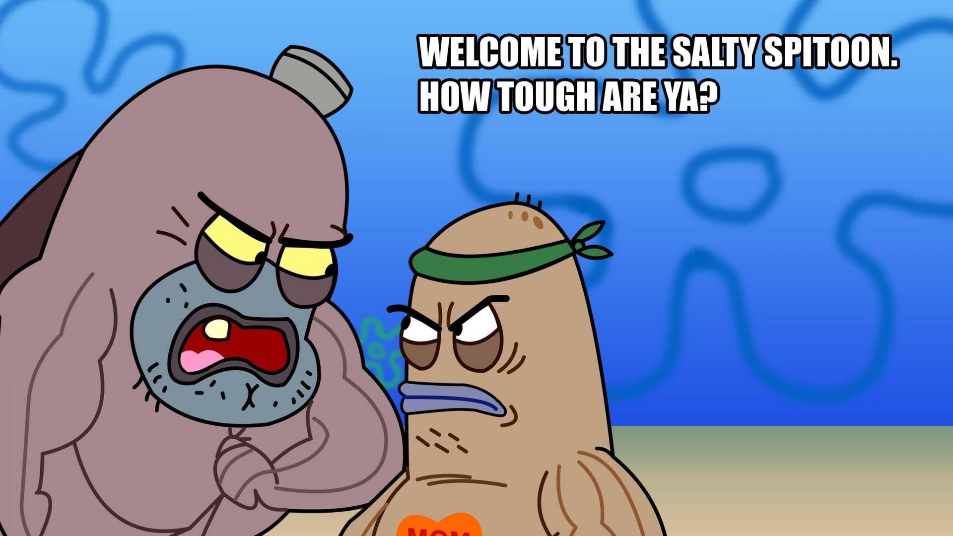 Always bring your A game to the Salty Spitoon — 1920x1080 wallpaper