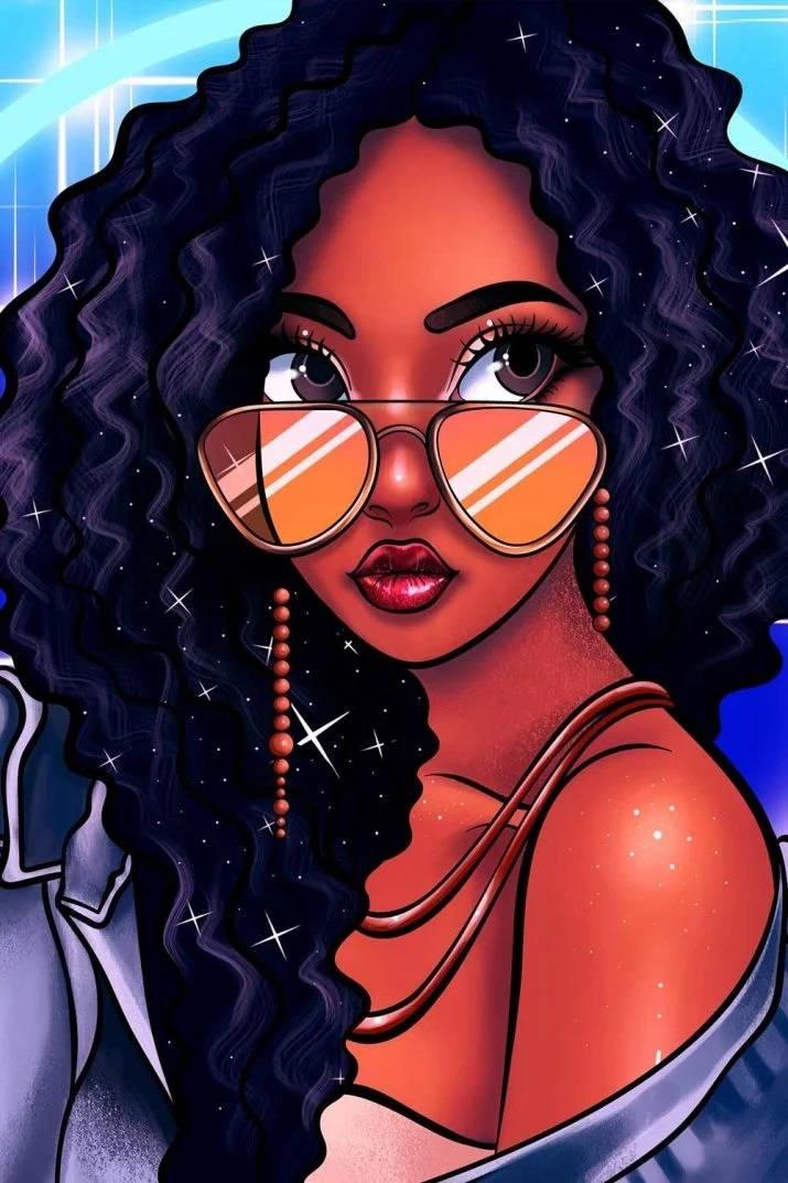 Amazing Cool Girl Cartoon — 715x1073 wallpaper