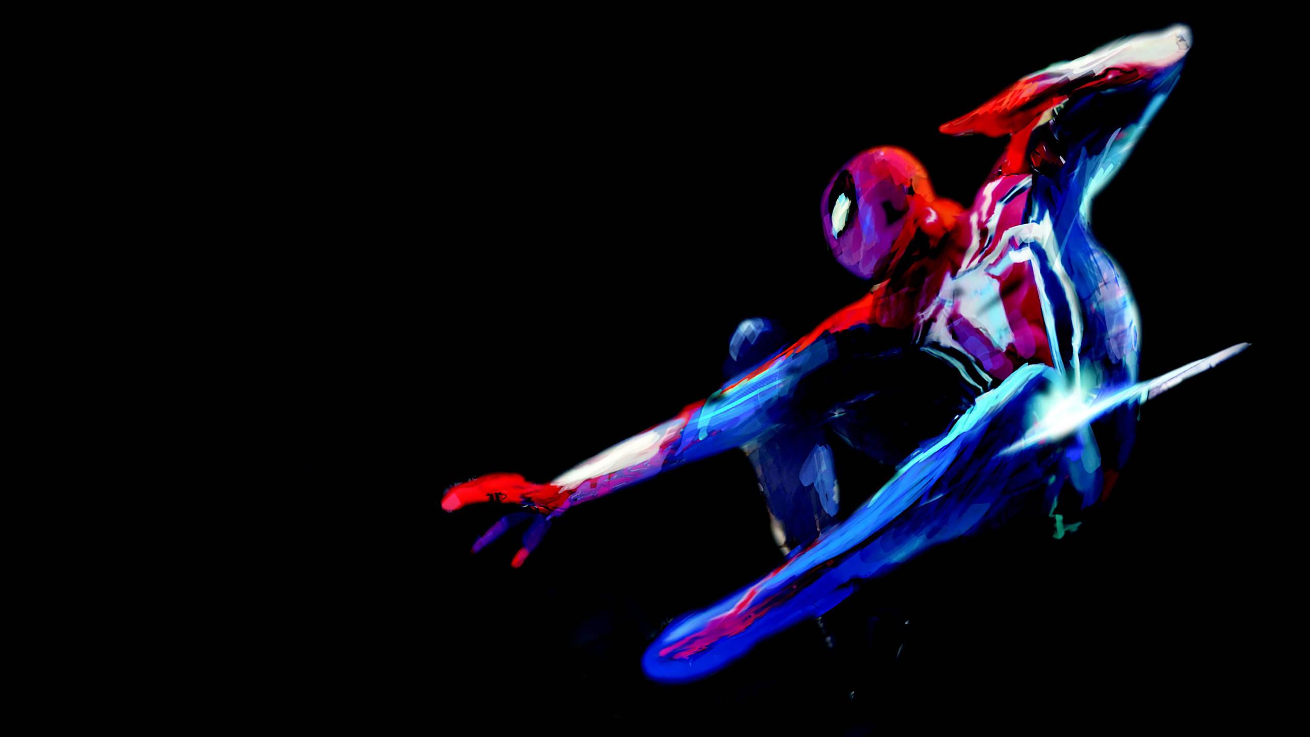 "Amazing Spiderman Art Drawn in Black"