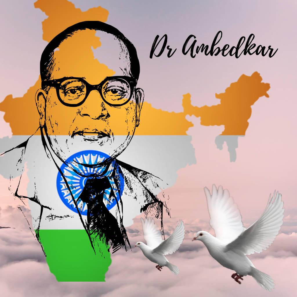 Ambedkar Figurative Art — 1024x1024 wallpaper