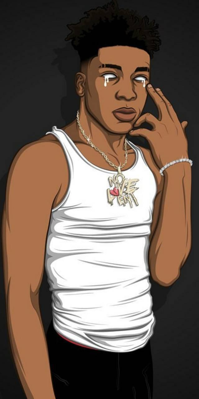American Rapper NLE Choppa — 640x1280 wallpaper