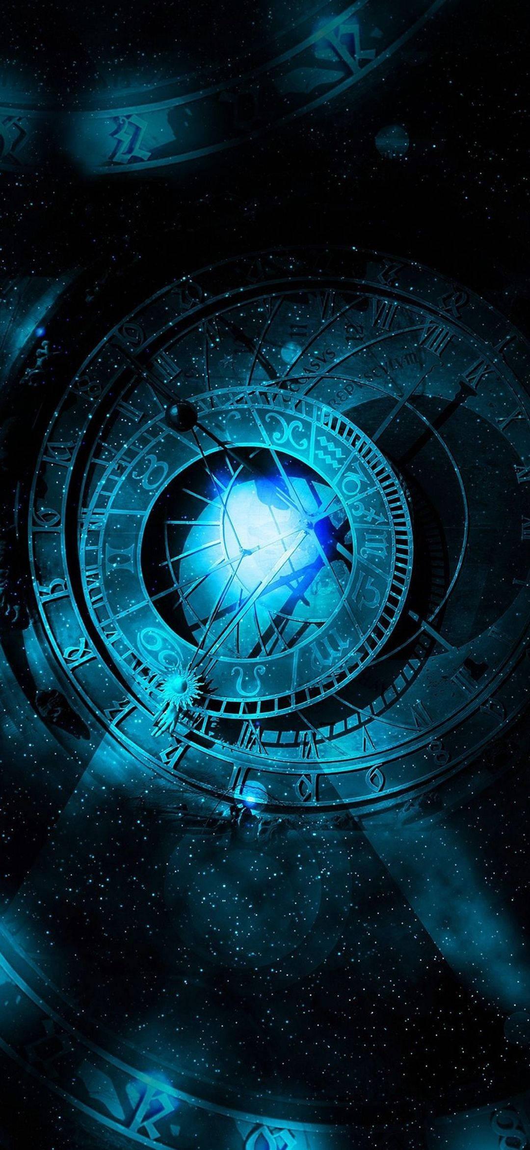 Amoled Magical Compass — 1080x2340 wallpaper