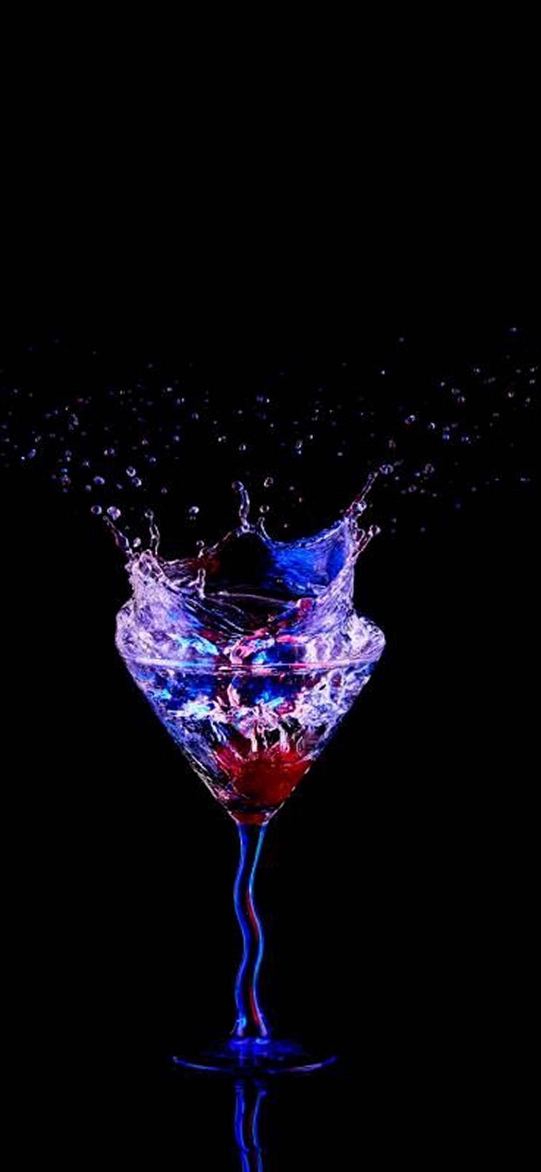 Amoled Margarita Glass — 1080x2340 wallpaper