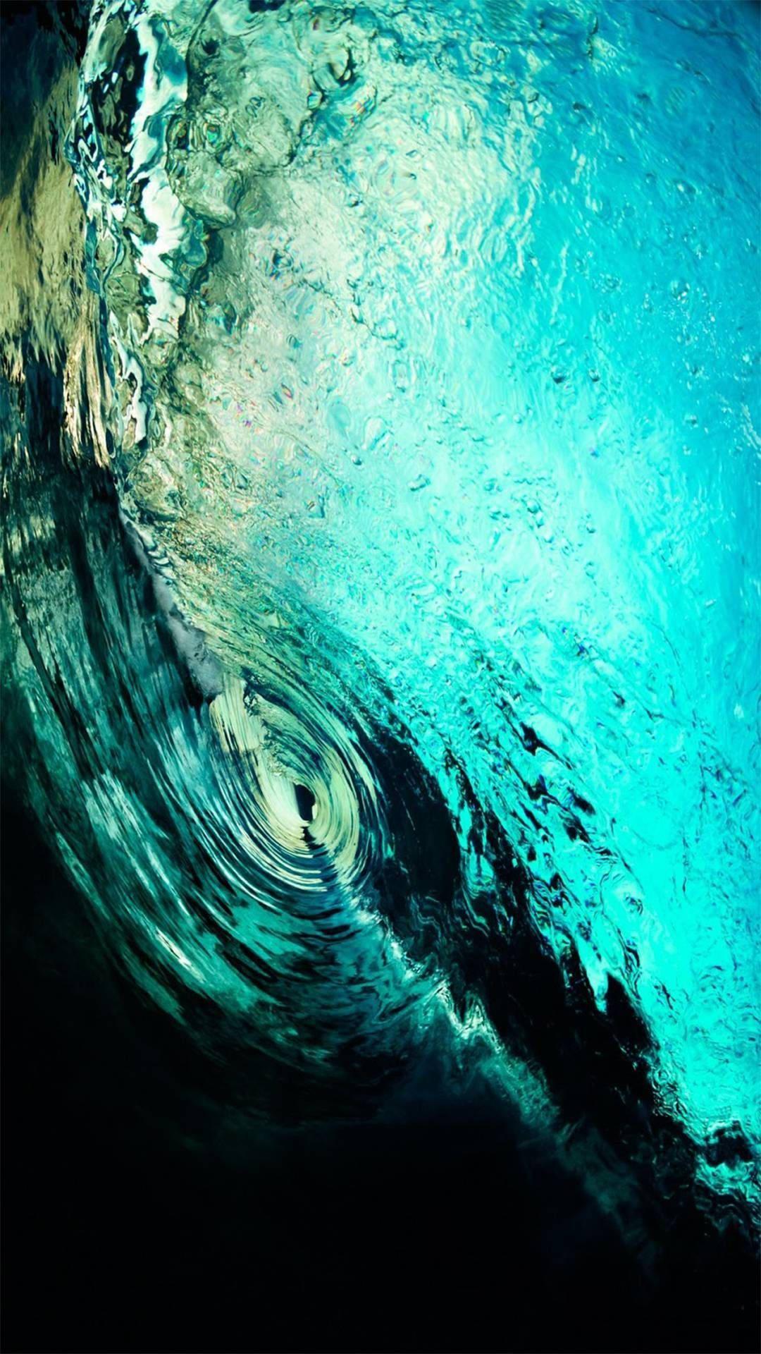 Amoled Whirling Water — 1080x1920 wallpaper