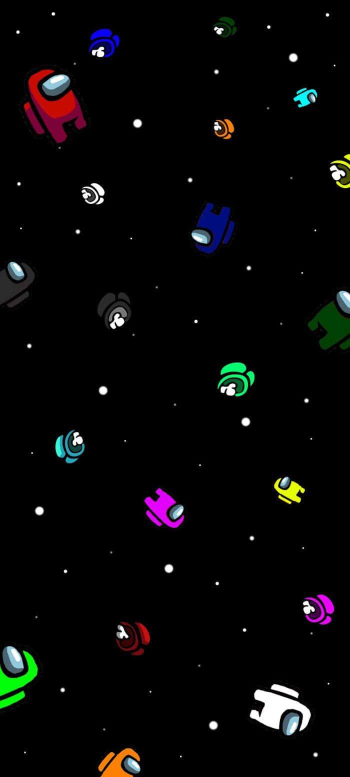 Among Us Crewmates Unite! — 700x1554 wallpaper