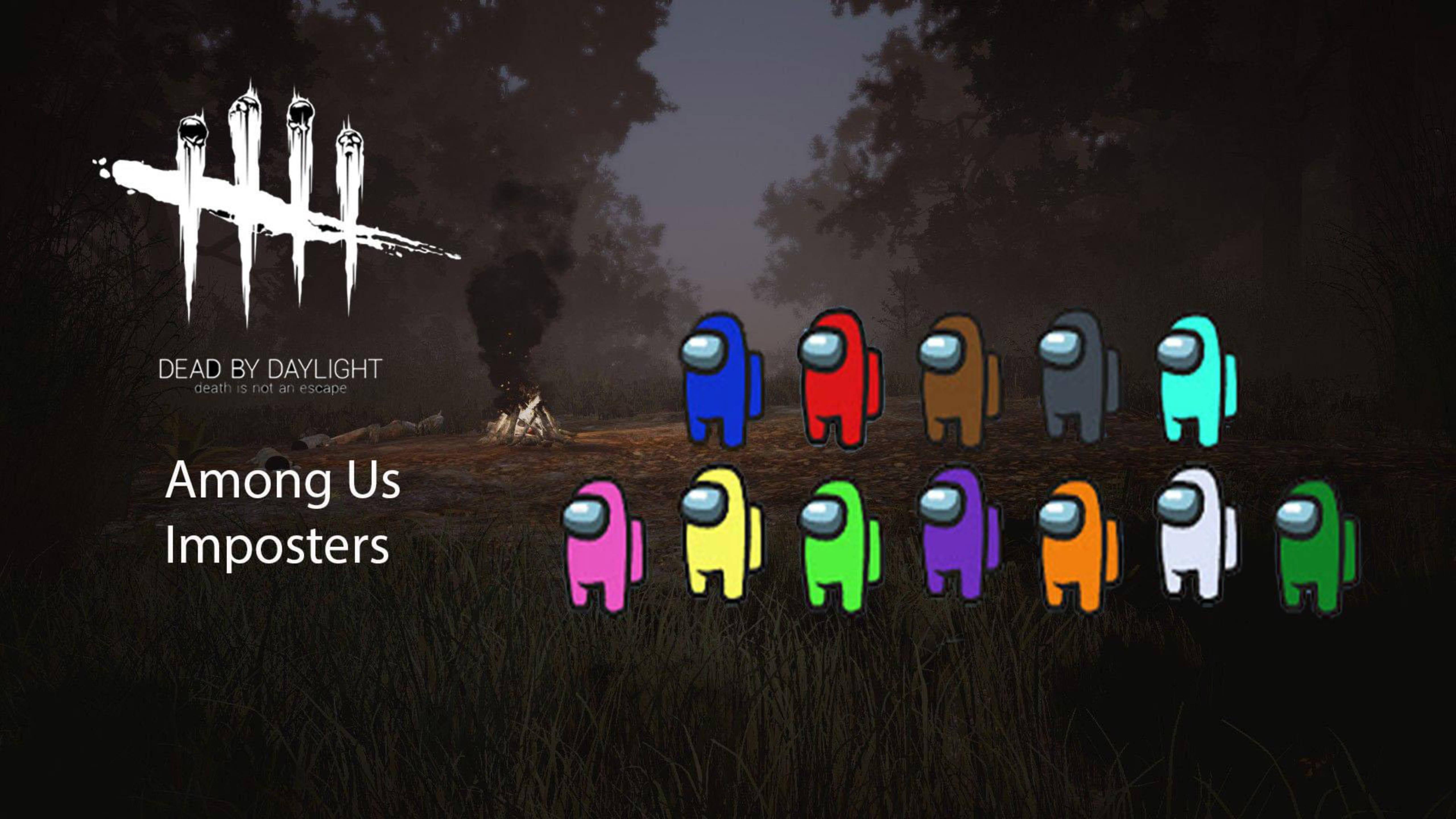 Among Us On Dead By Daylight — 5120x2880 wallpaper