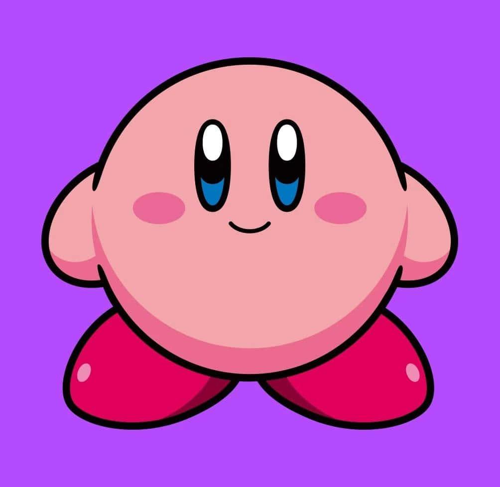 An adorable pink Kirby character taking part in some fun activities. — 1004x978 wallpaper