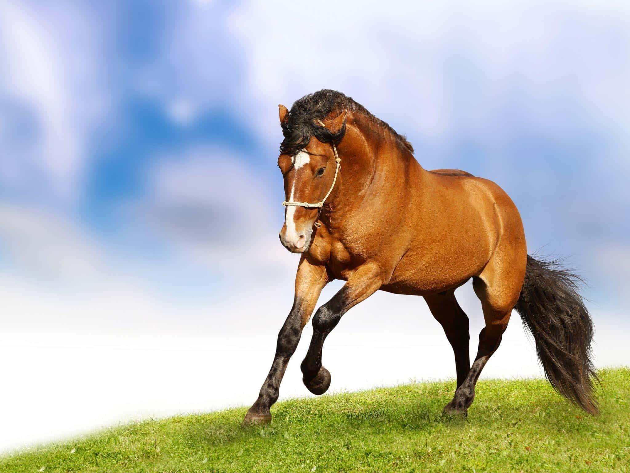 An Appaloosa Horse Enjoys the Outdoors — 2048x1536 wallpaper