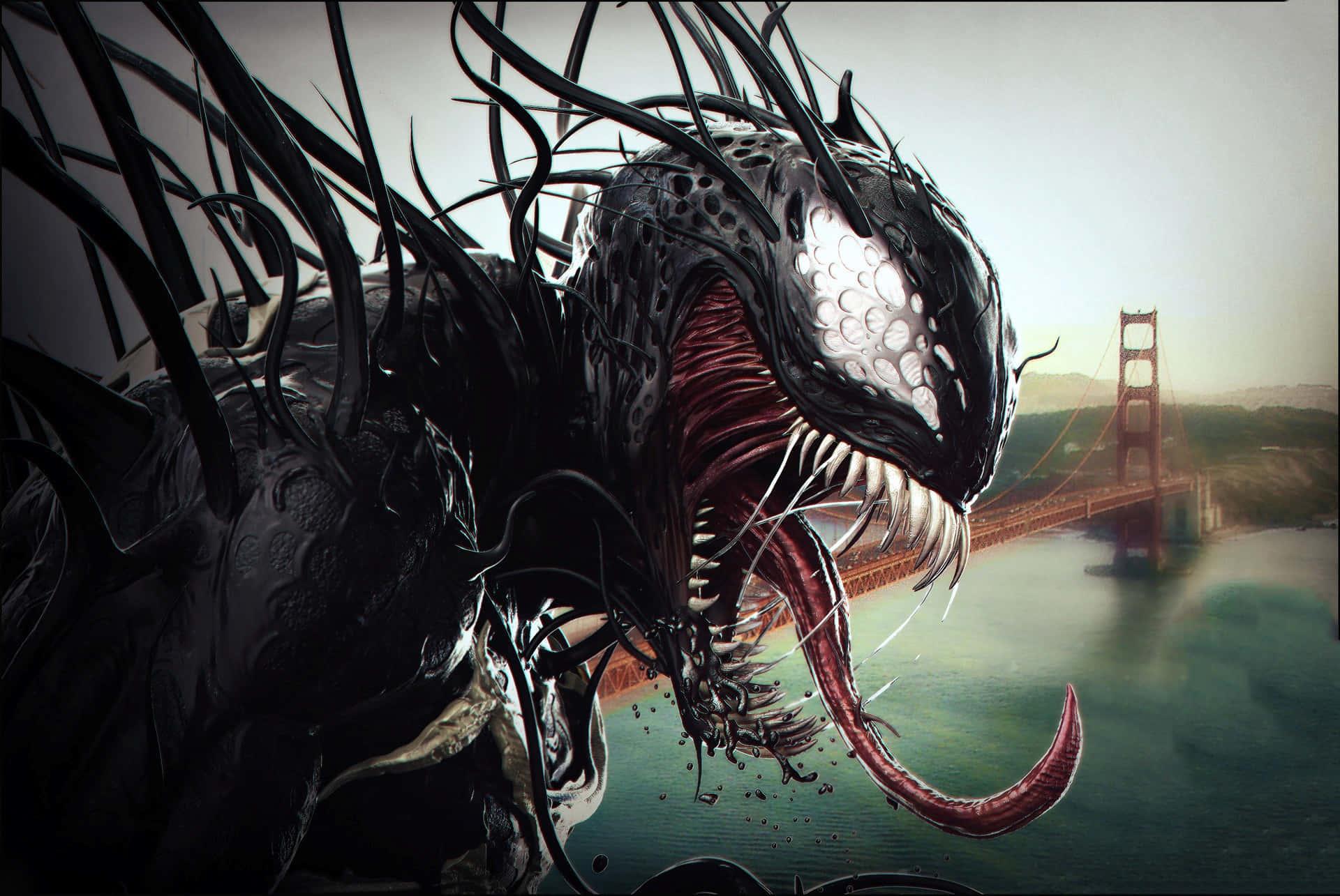 An edgy image of Venom — 1920x1285 wallpaper