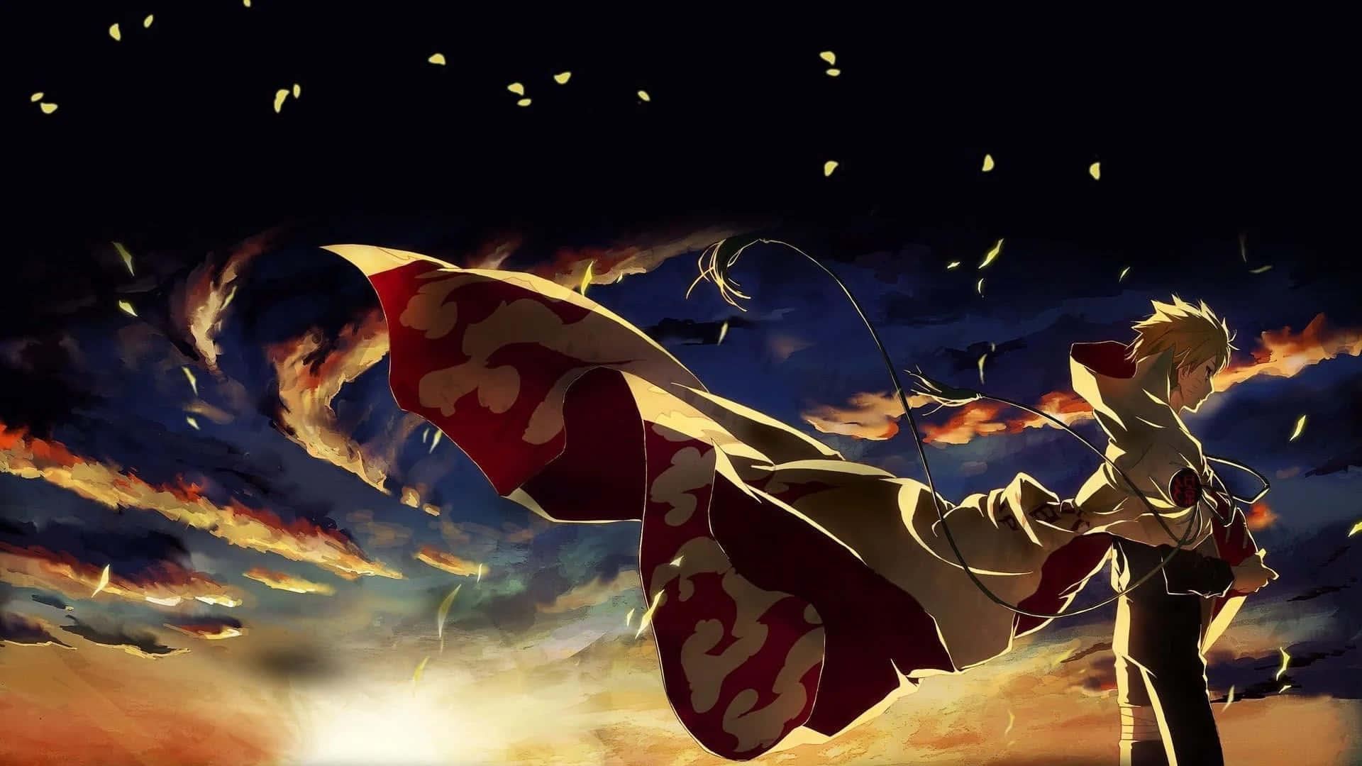 An Epic Journey Begins - A Cool Anime Background