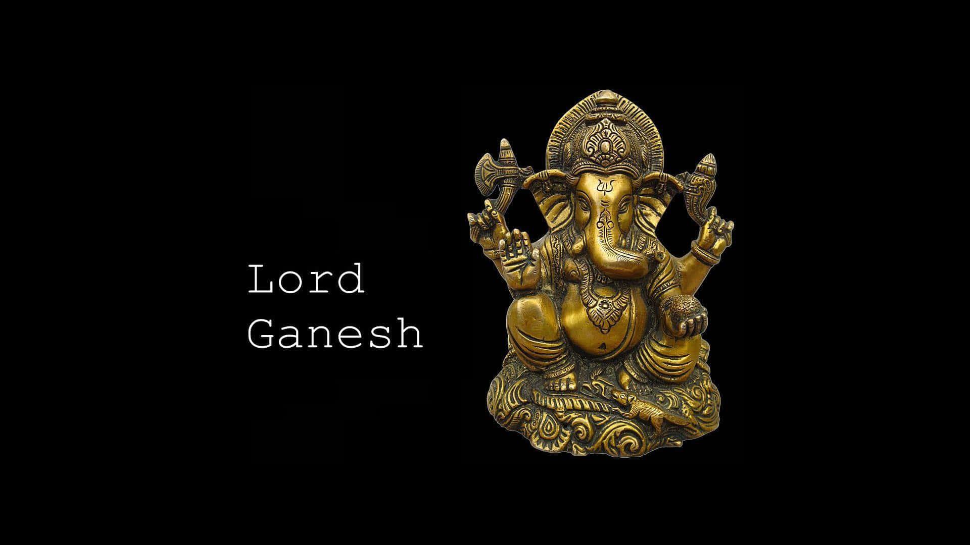 An Idol of Lord Ganesh for Peace and Prosperity — 1920x1080 wallpaper