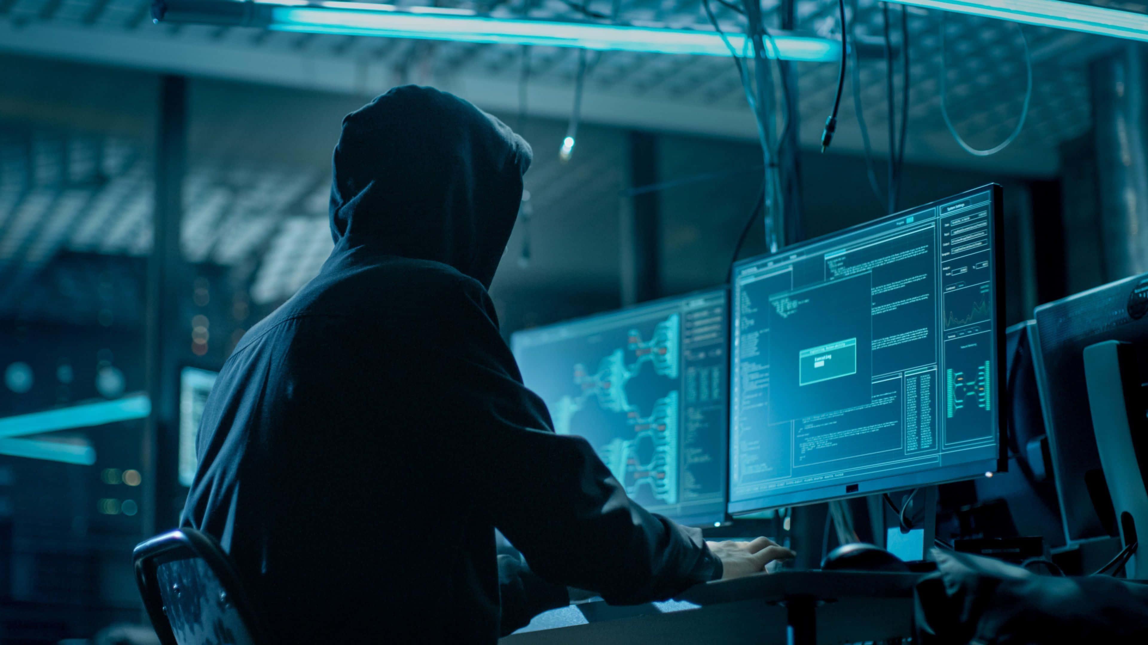 'An innovative mind is the key to success', as evidenced by this Hacker — 3840x2160 wallpaper