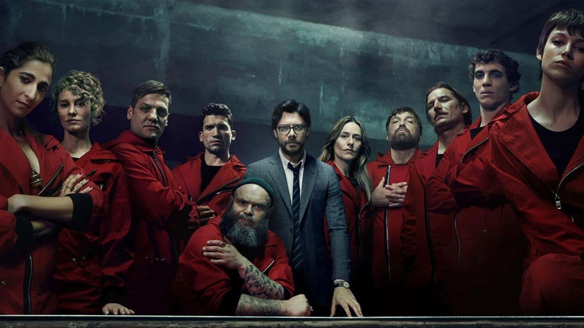An inside look at the team behind the famous Money Heist. — 1920x1080 wallpaper