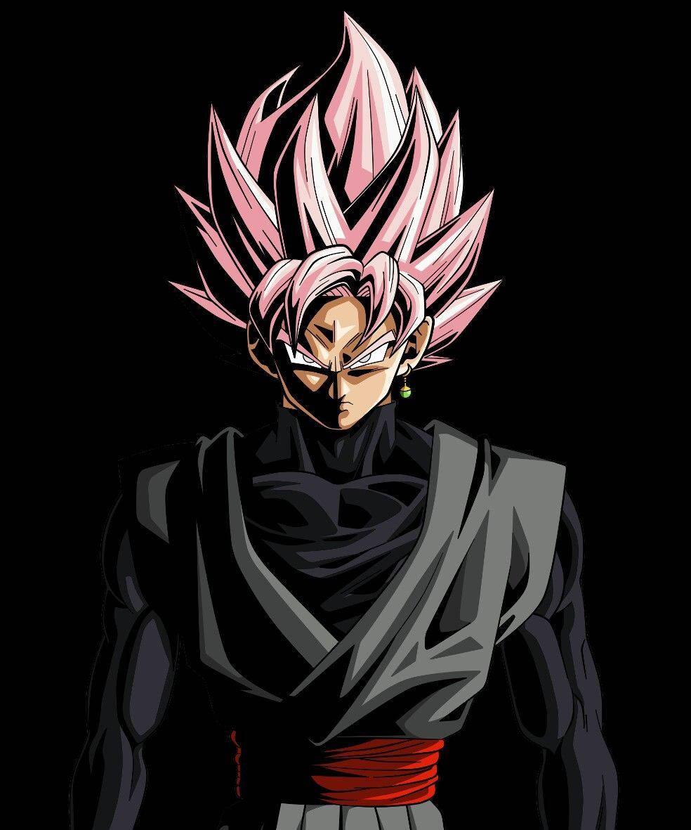 An intense anime portrait of Goku Black — 984x1181 wallpaper