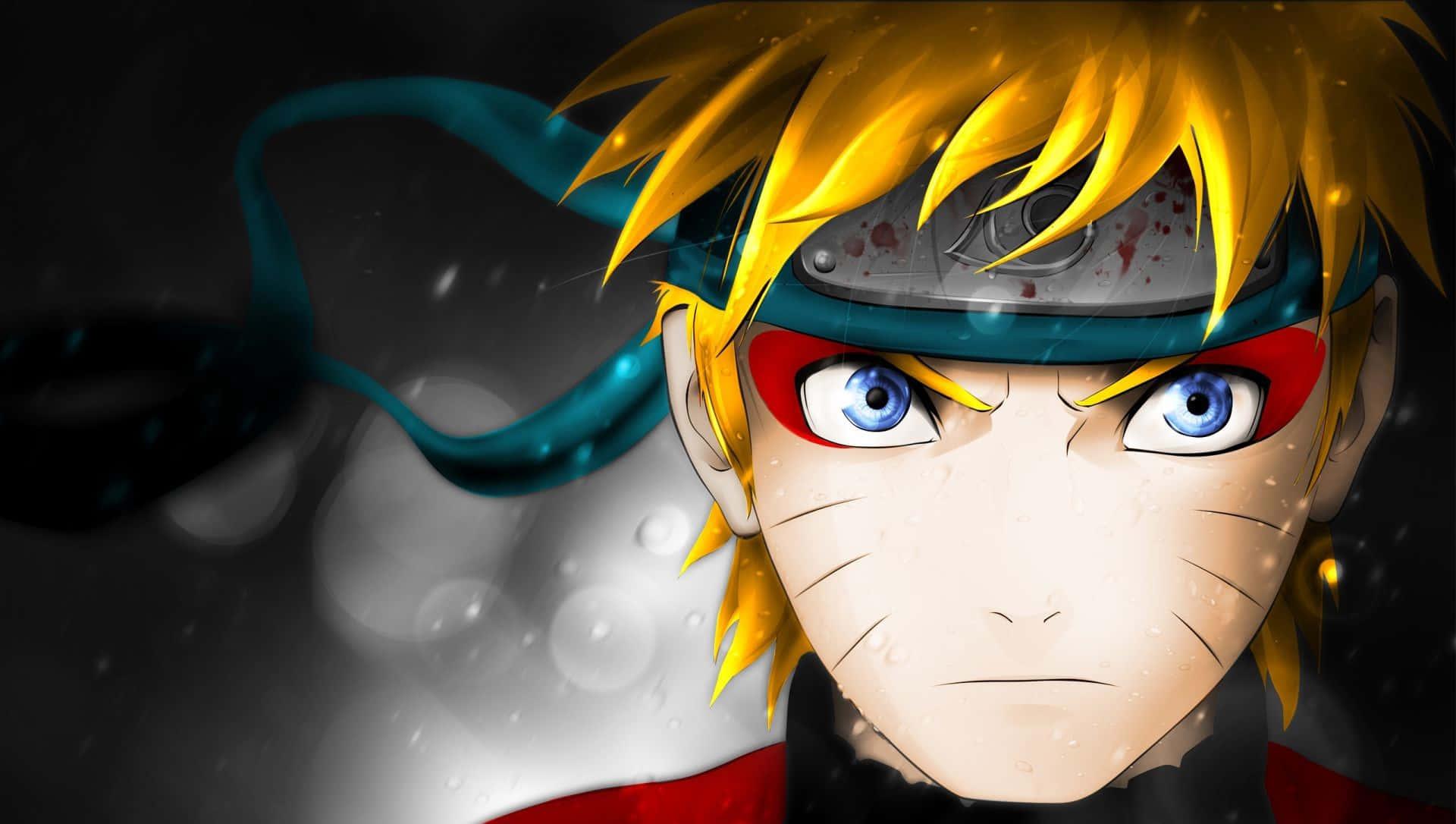An intense battle between Naruto Uzumaki and Sasuke Uchiha in the thrilling landscape of the Naruto universe.