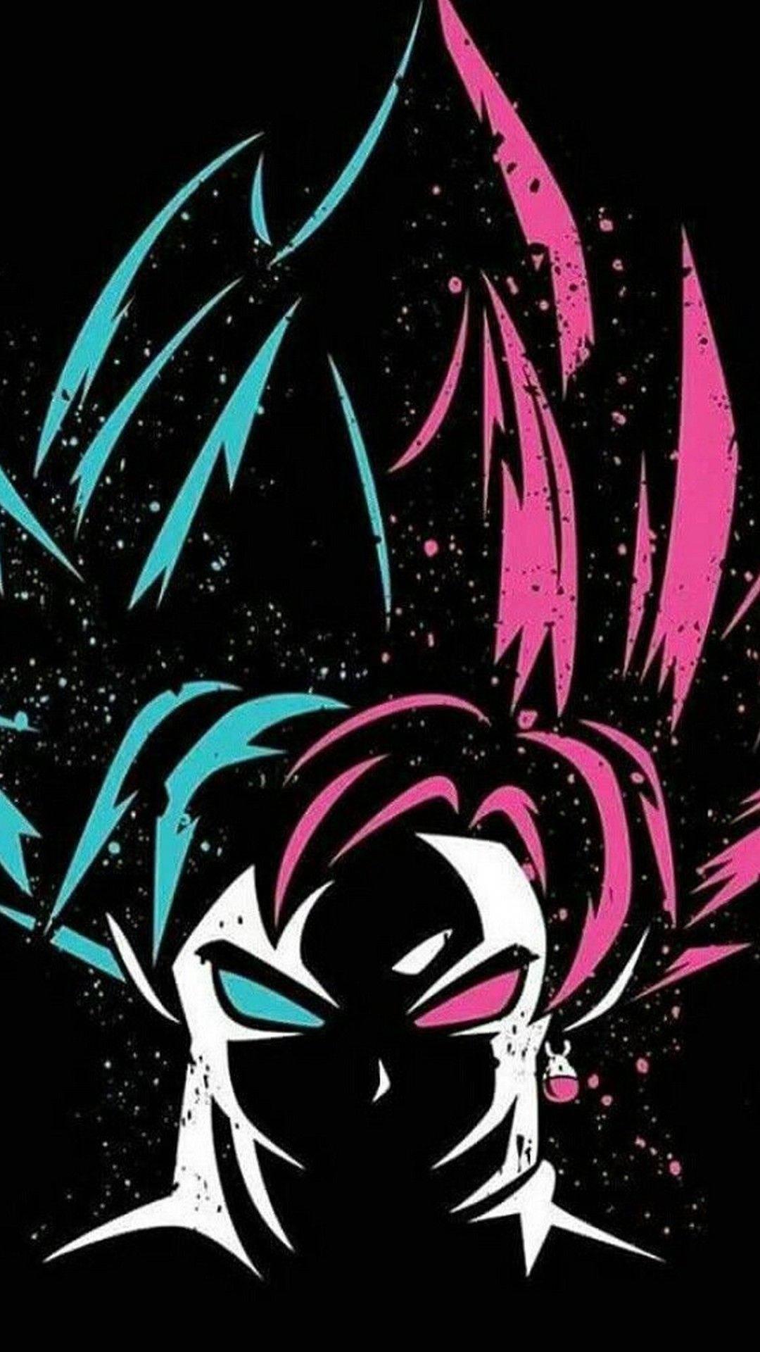 An powerful dragon ball transformation with Goku Black — 1080x1920 wallpaper