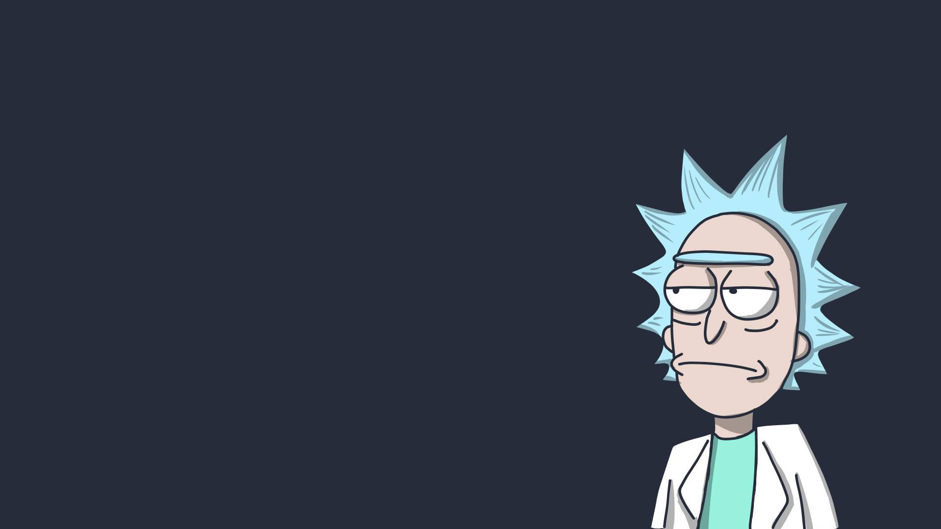 An Unamused Rick From Rick And Morty — 1920x1080 wallpaper