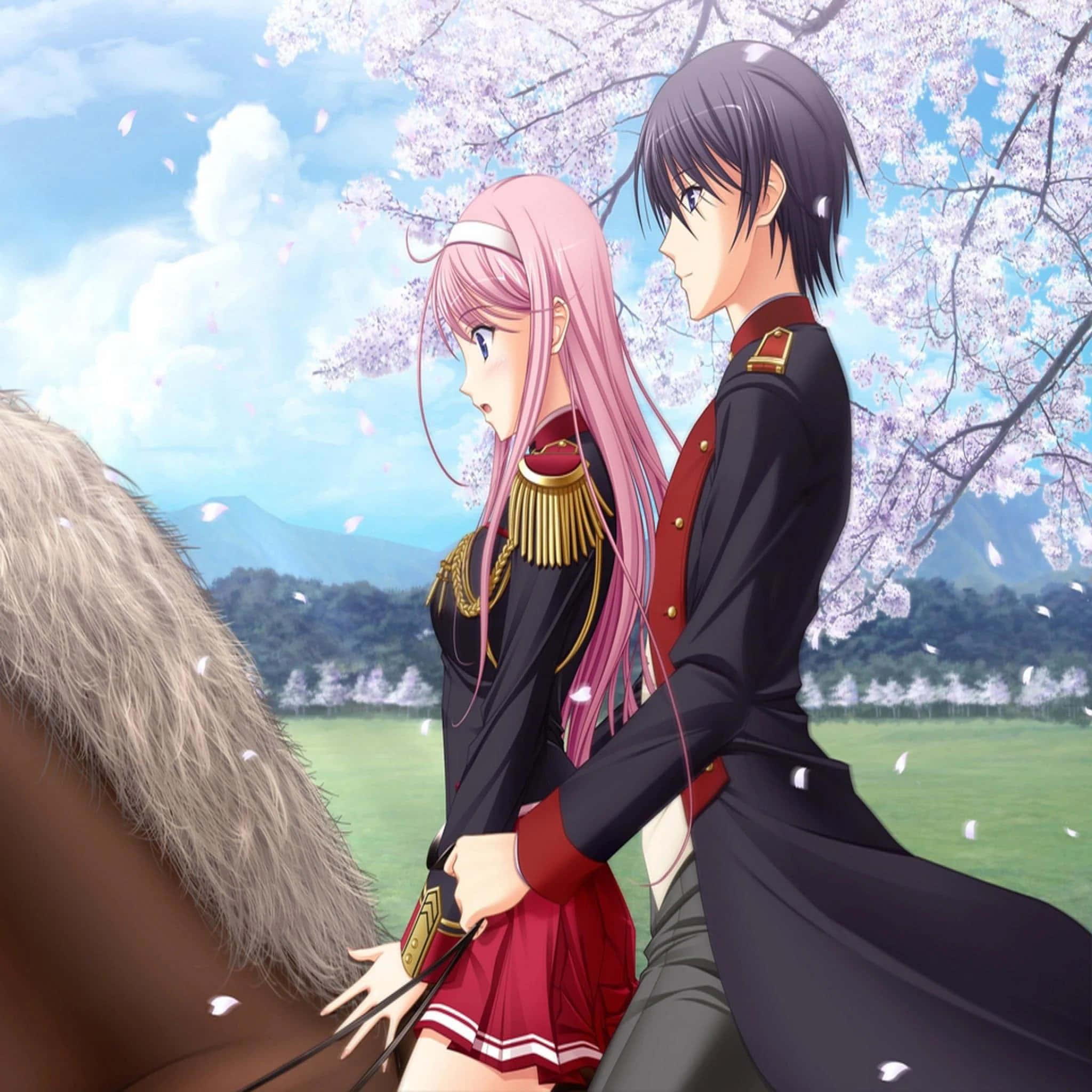 An Unbreakable Bond of Anime Love — 2048x2048 wallpaper