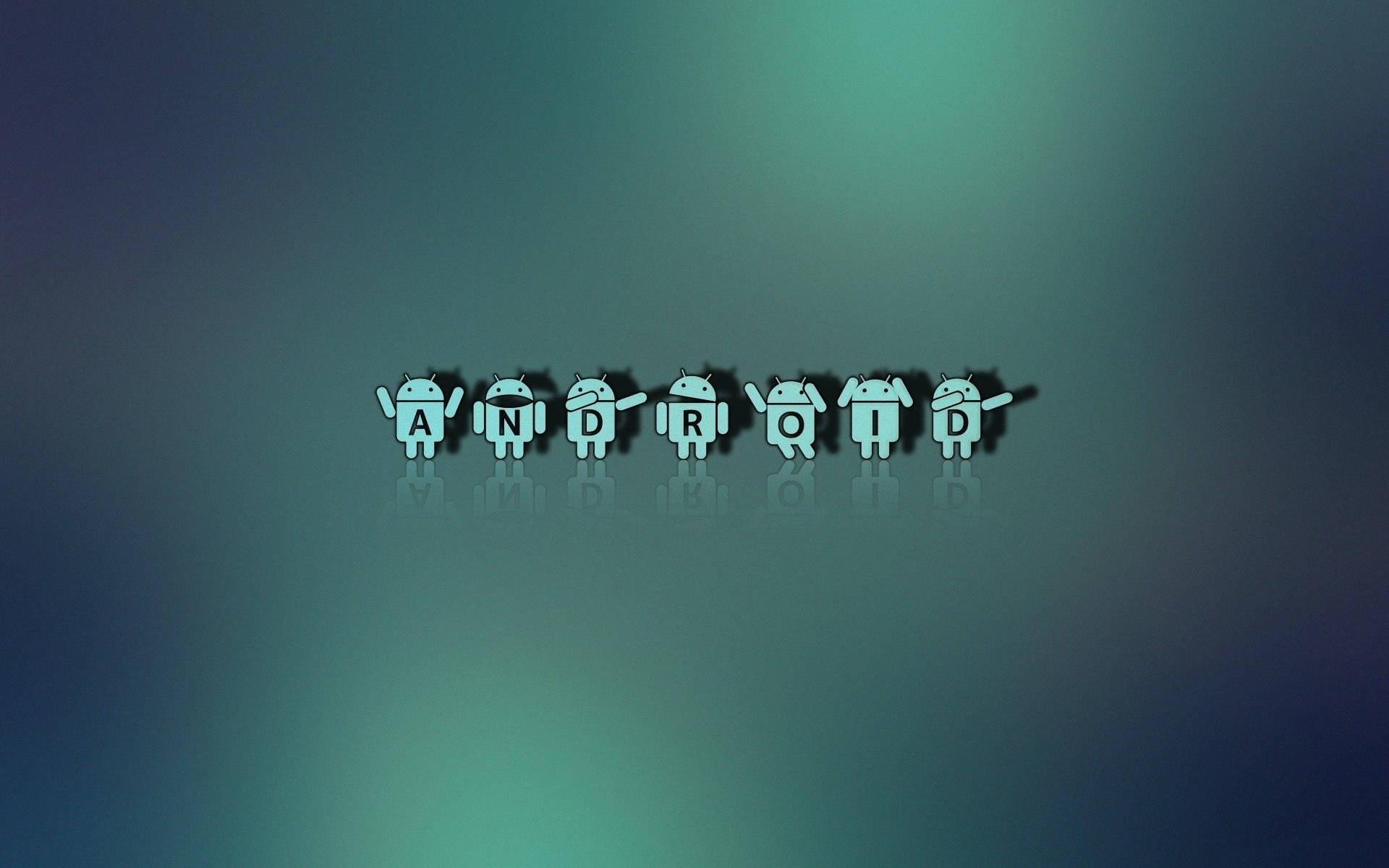 Android Robot Icons — 1920x1200 wallpaper