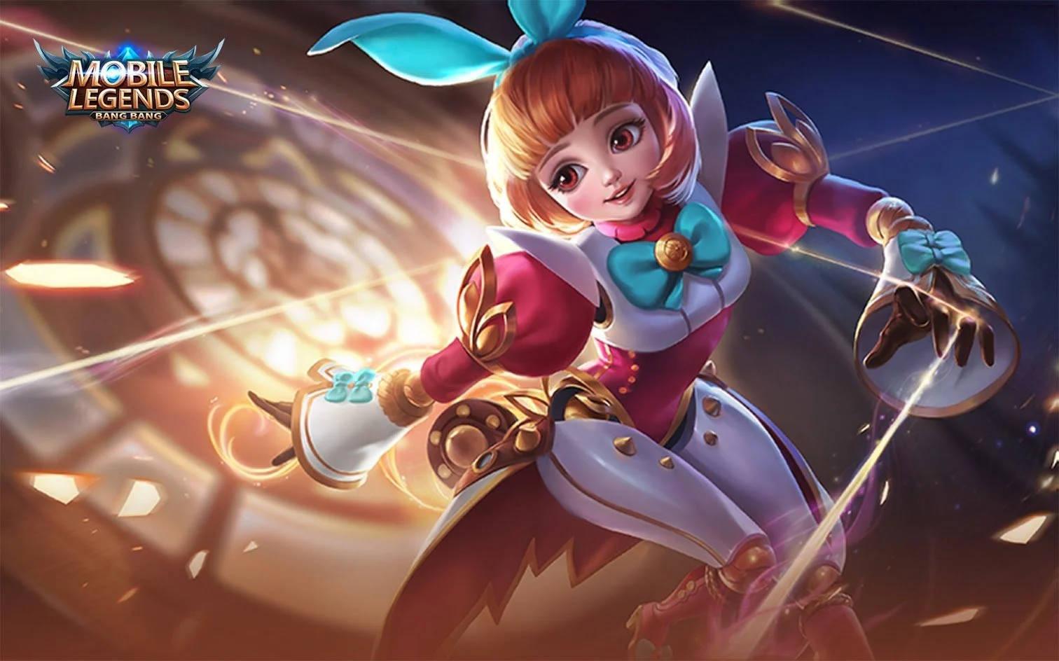 Angela With Mobile Legends Logo — 1512x944 wallpaper