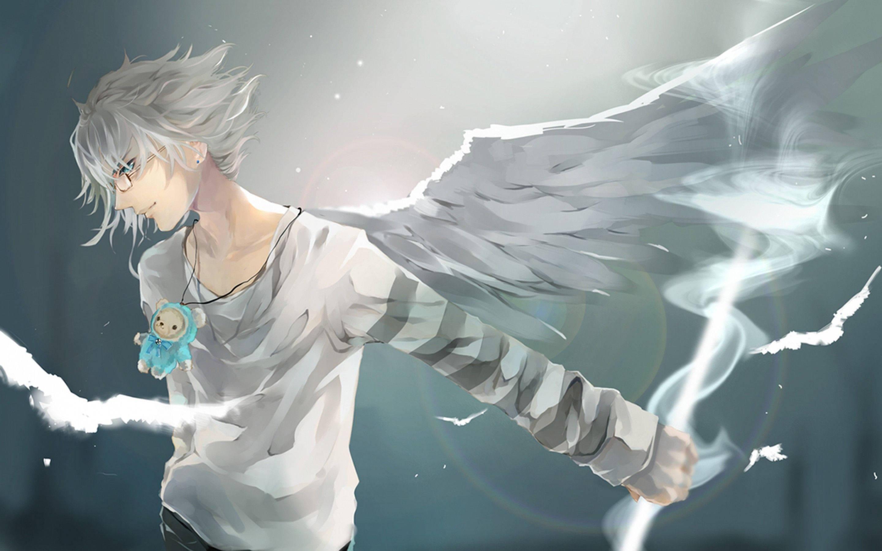 Angelic Anime Boy — 2880x1800 wallpaper