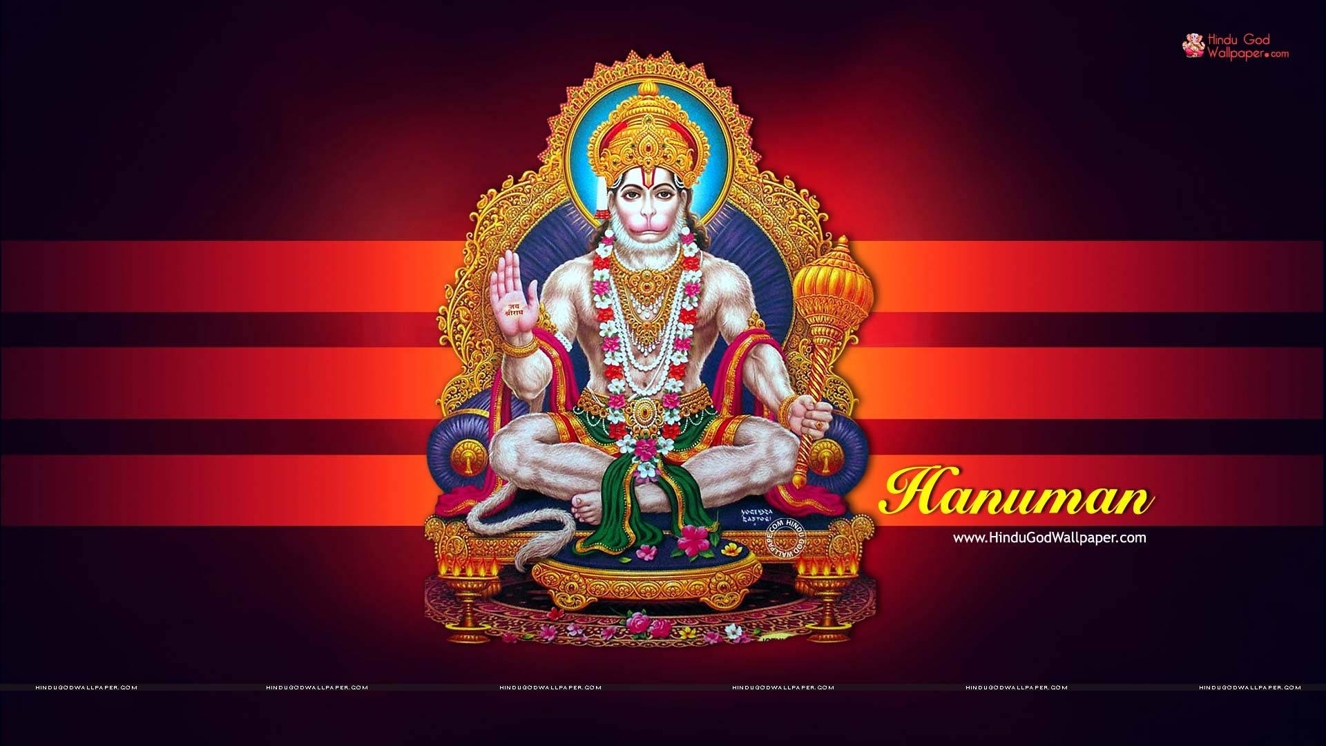 Angry Hanuman Hindu God — 1920x1080 wallpaper