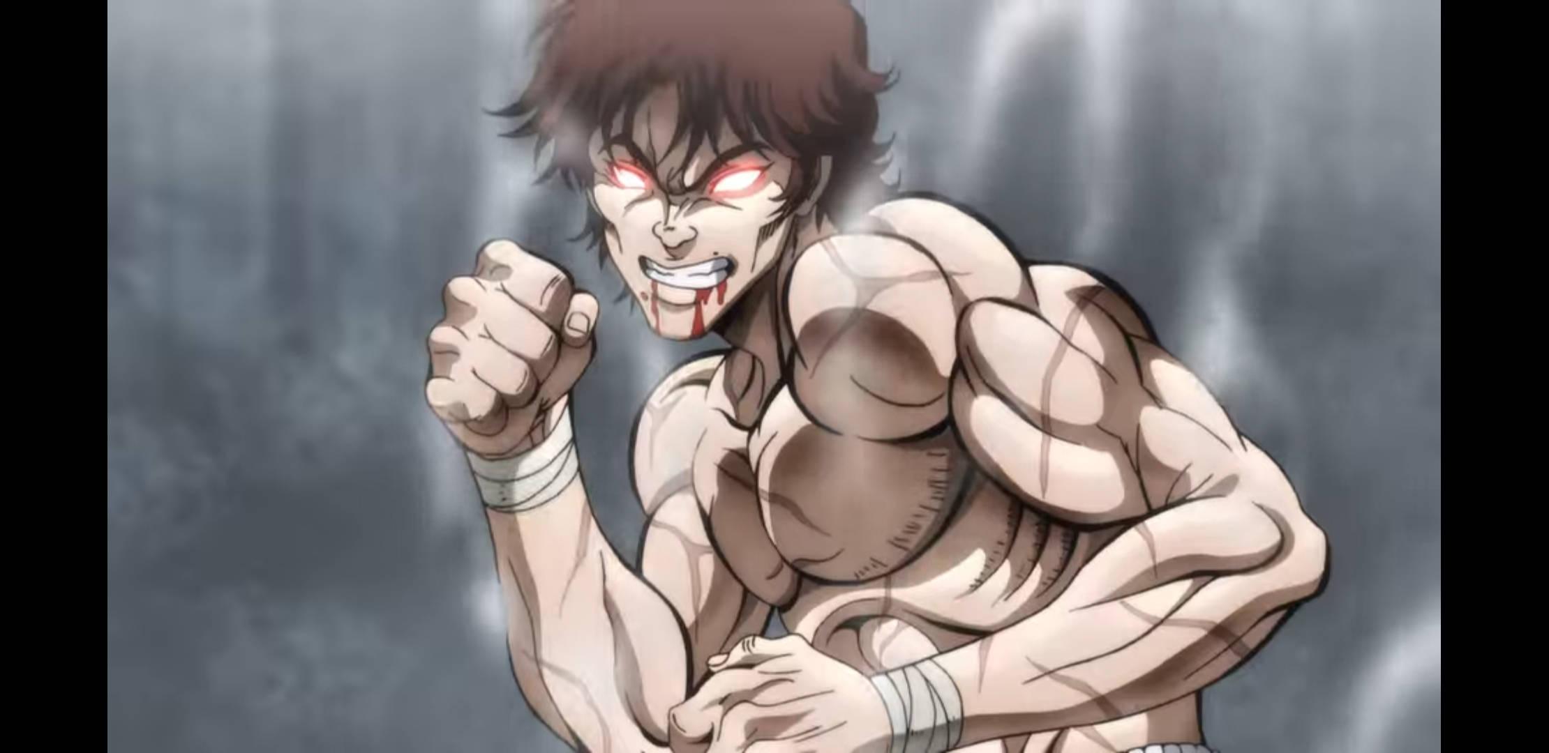 Angry Look Of Baki Hanma — 2220x1080 wallpaper