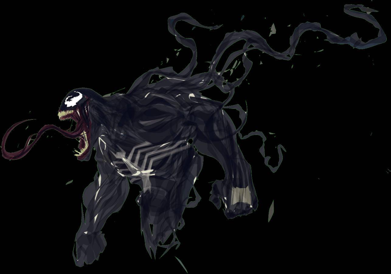 Angry Venom Alien Symbiote — 1286x904 wallpaper