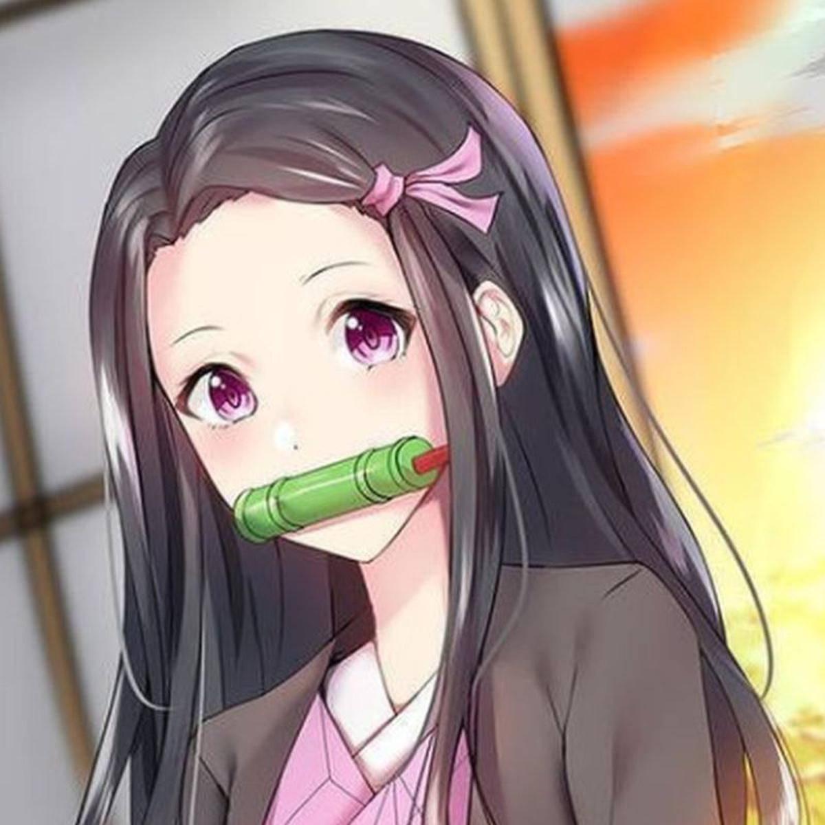Animated Image Of Demon Slayer Nezuko — 1200x1200 wallpaper